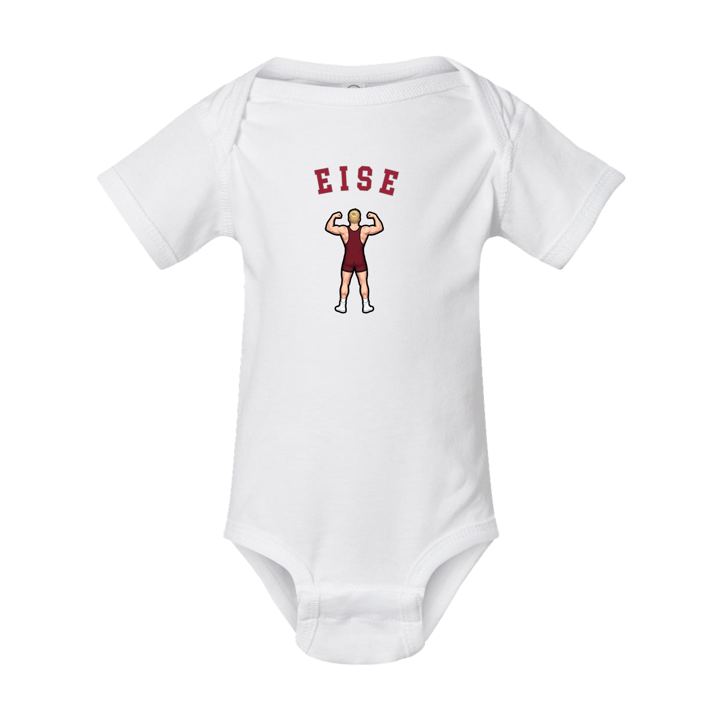 Baby Onesie — Shirsey Arch in White
