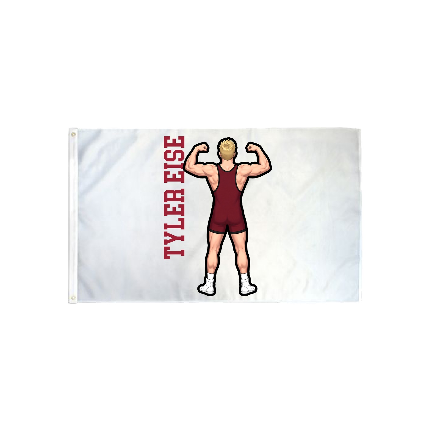 3x5 Flag — Name Vertical in Classic