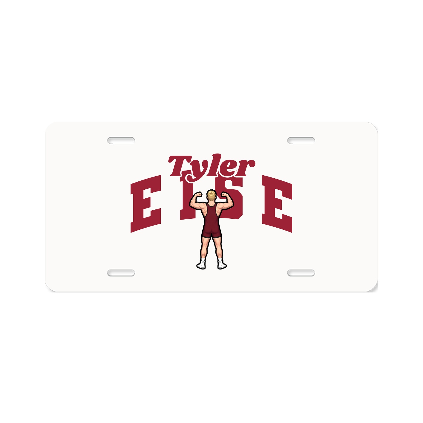 License Plate — Signature Arch in Classic