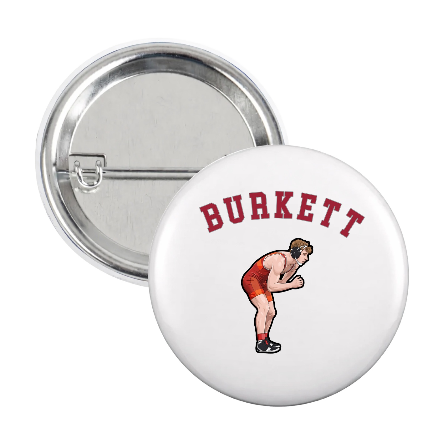 Game Day Button — Shirsey Arch in White