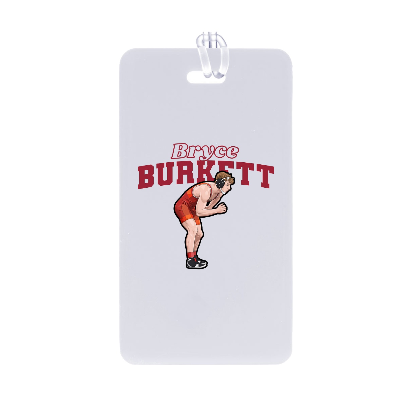 Bag Tag — Name Arch in Classic