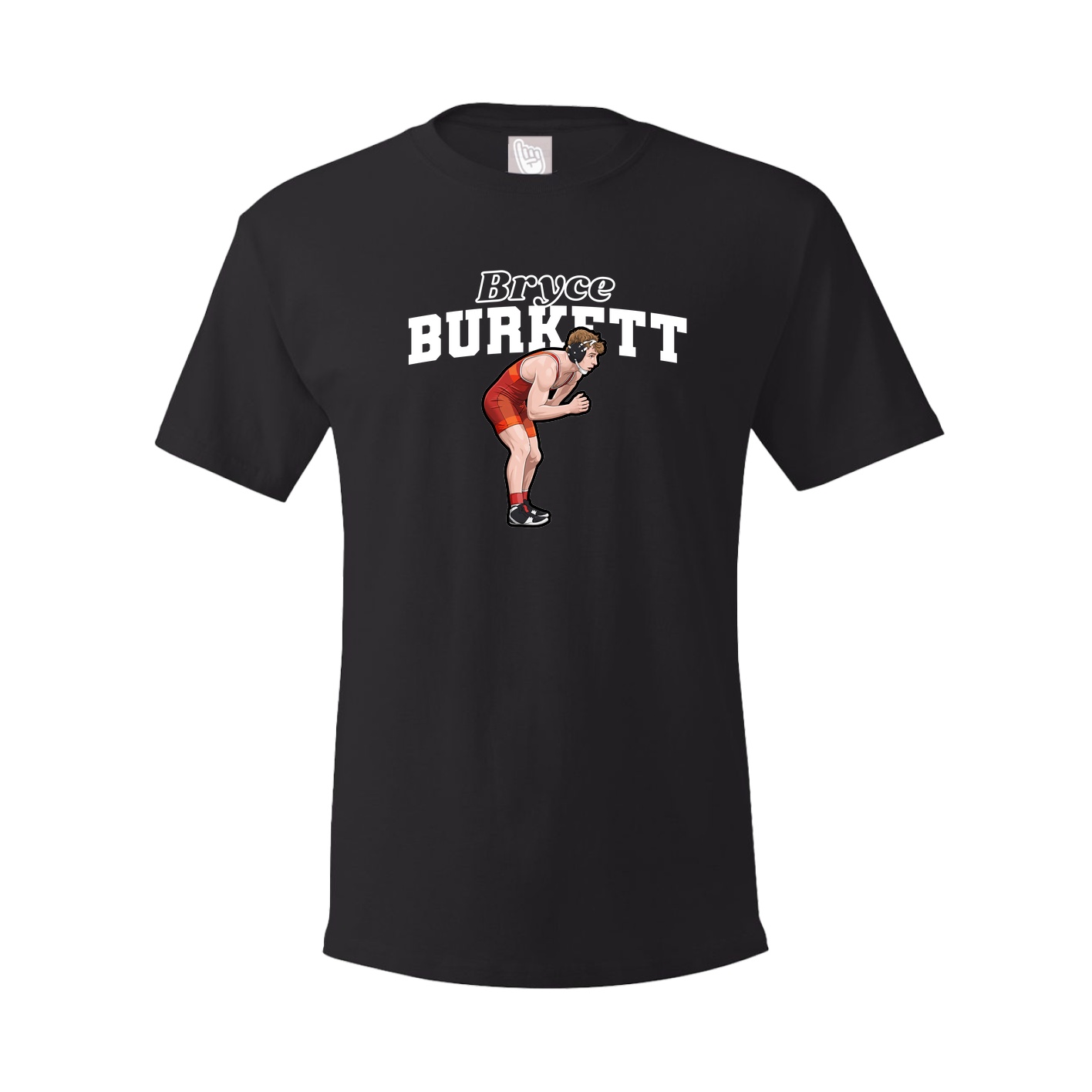 Youth Tee — Name Arch in Black
