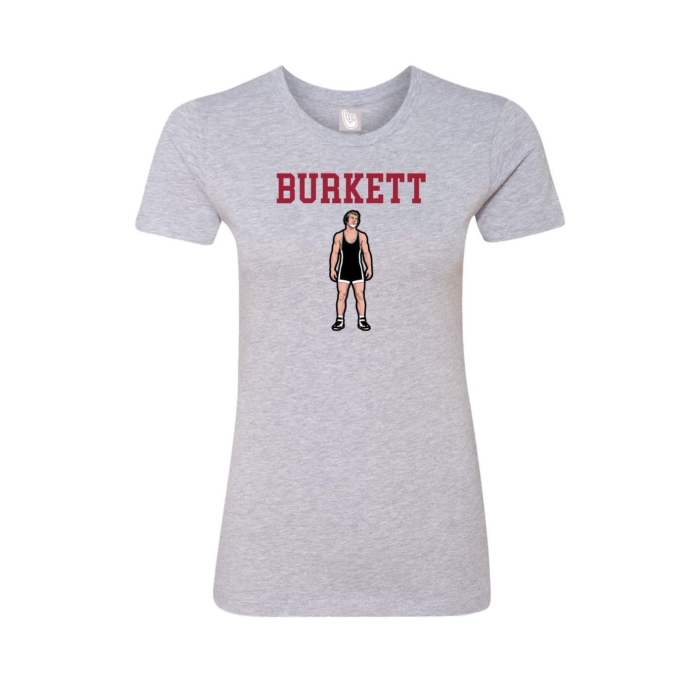 Fitted Women's Tee — Shirsey in Grey