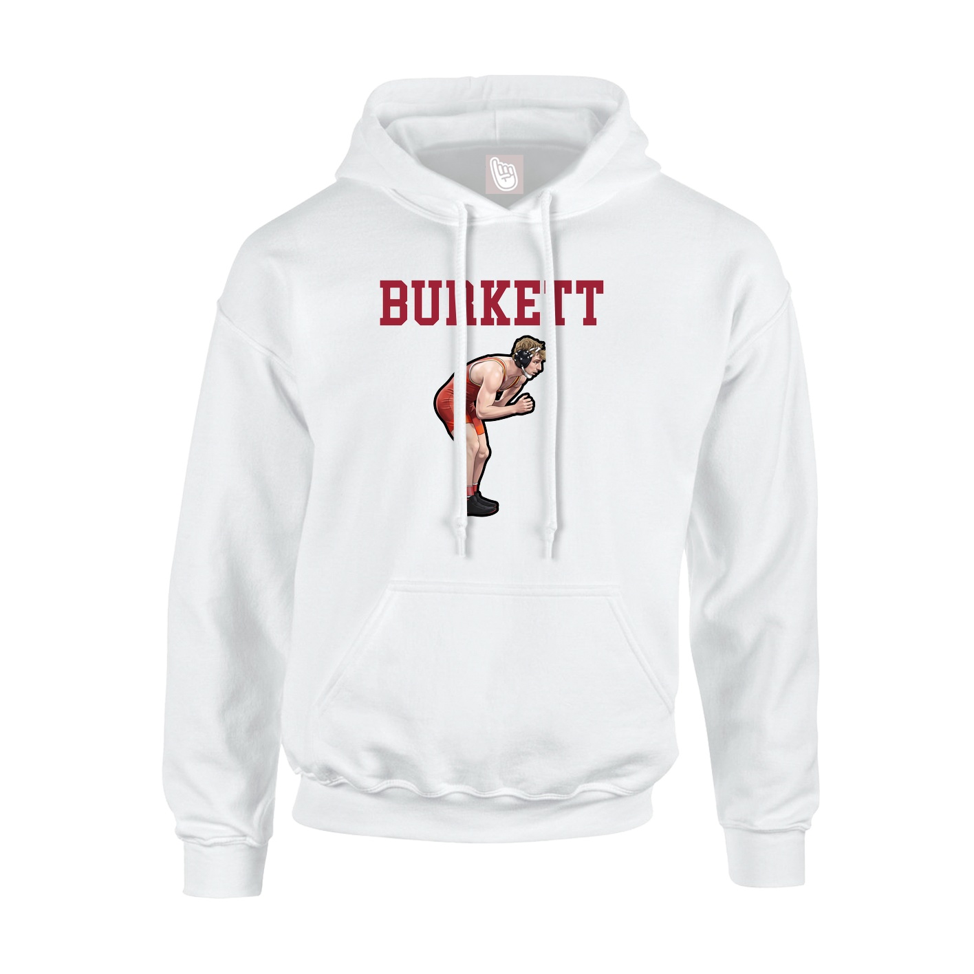 Hoodie — Shirsey in White