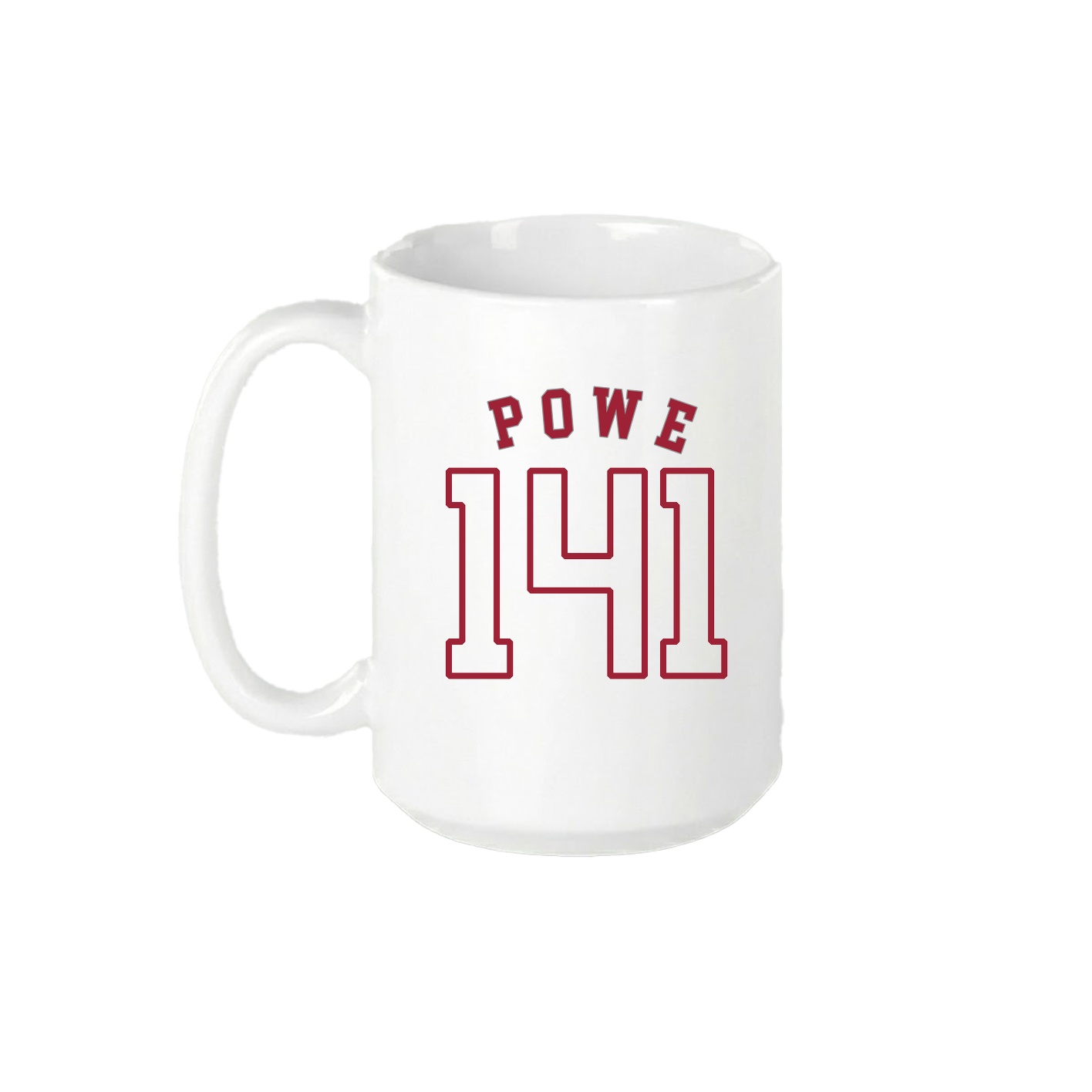 15oz Coffee Mug — Shirsey Arch in White