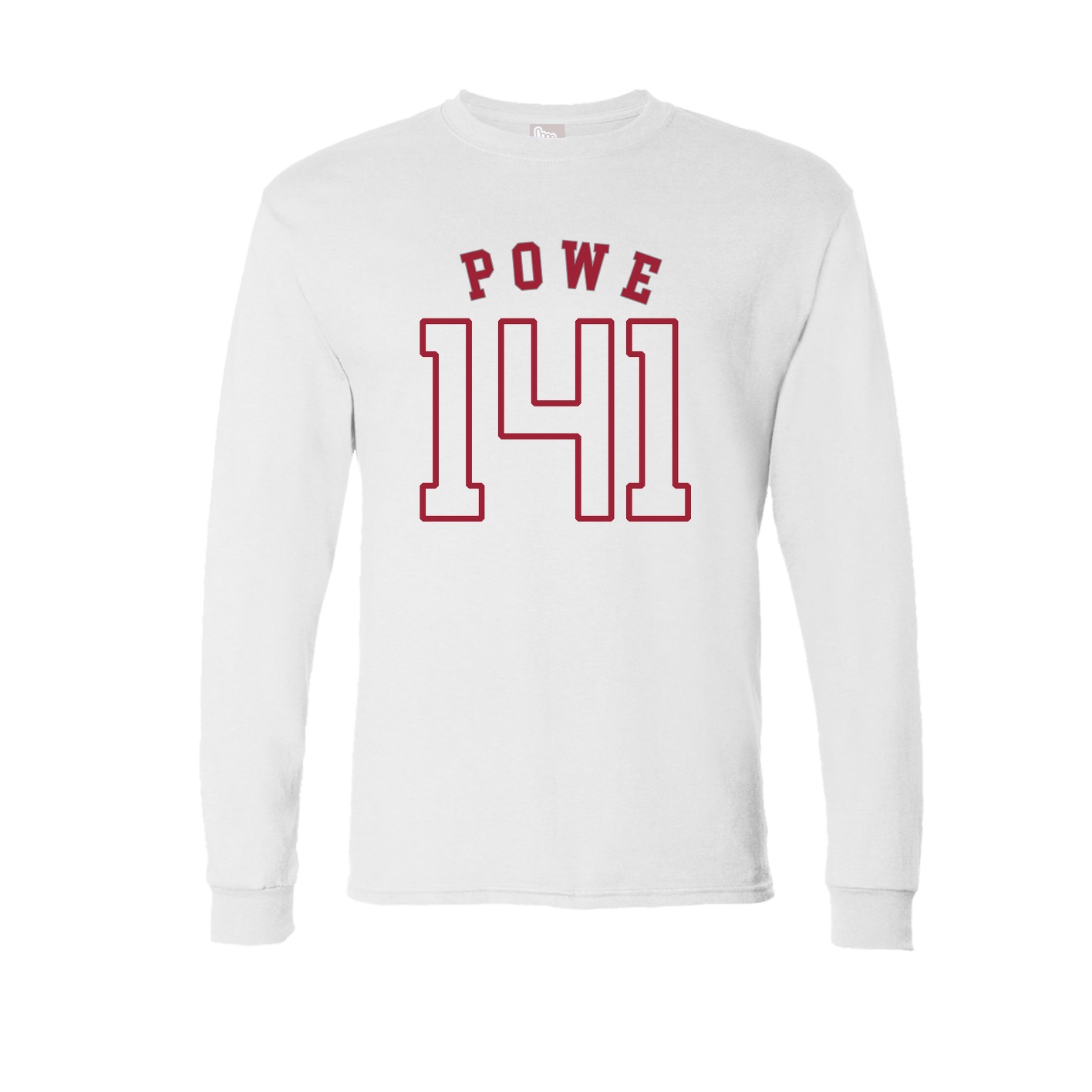 Long Sleeve Tee — Shirsey Arch in White