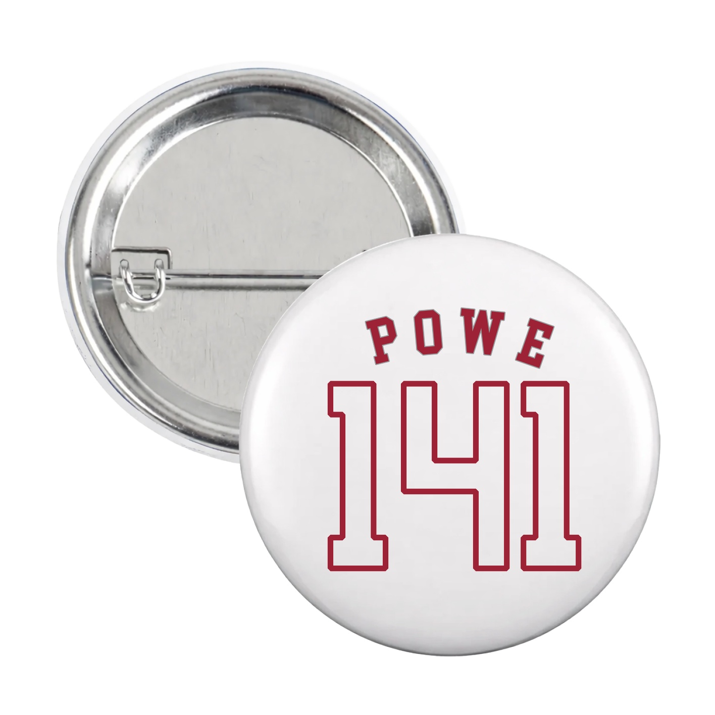 Game Day Button — Shirsey Arch in White