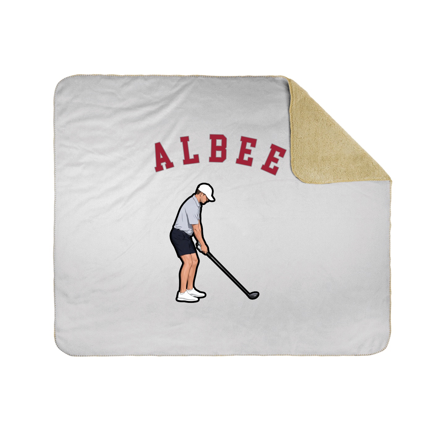 Throw Blanket — Shirsey Arch in White