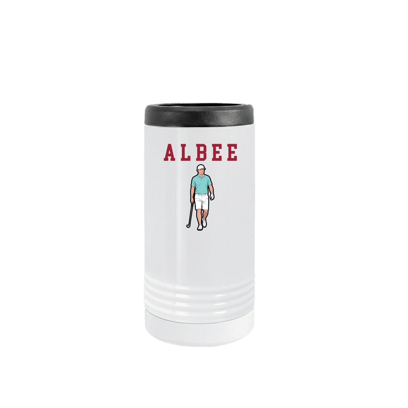 Slim Beverage Holder — Shirsey in White