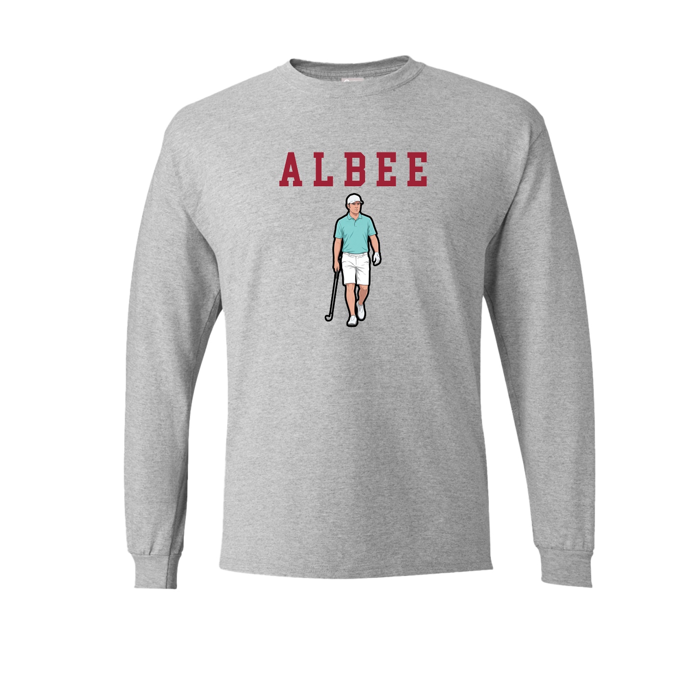 Long Sleeve Tee — Shirsey in Grey