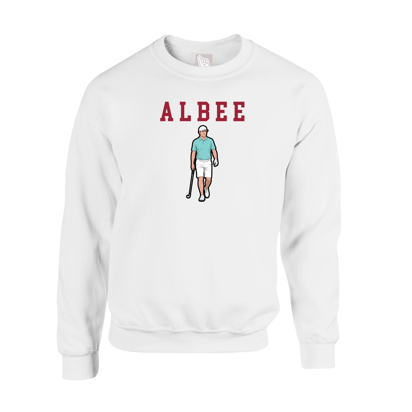 Fleece Crew — Shirsey in White