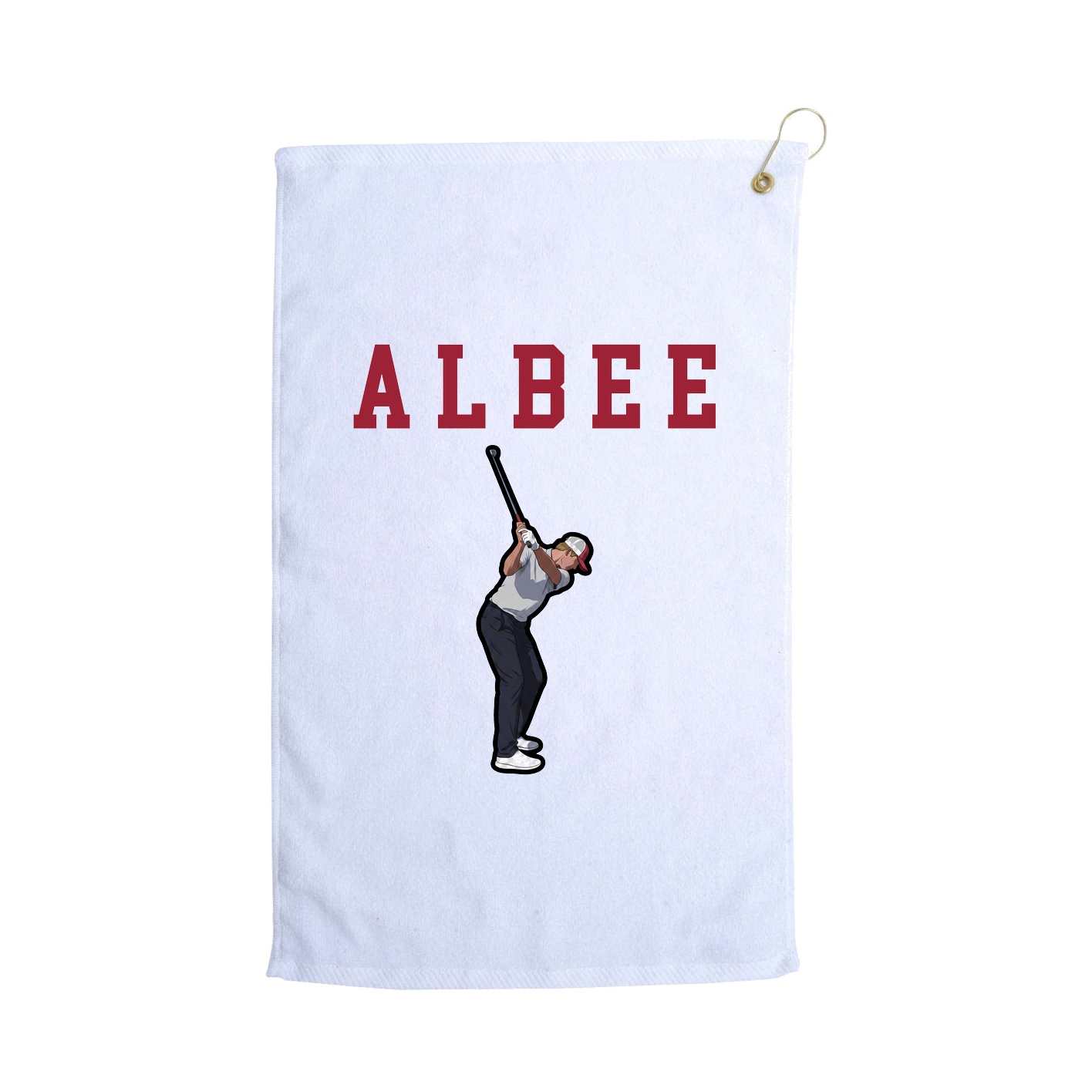 Golf Towel — Shirsey in White