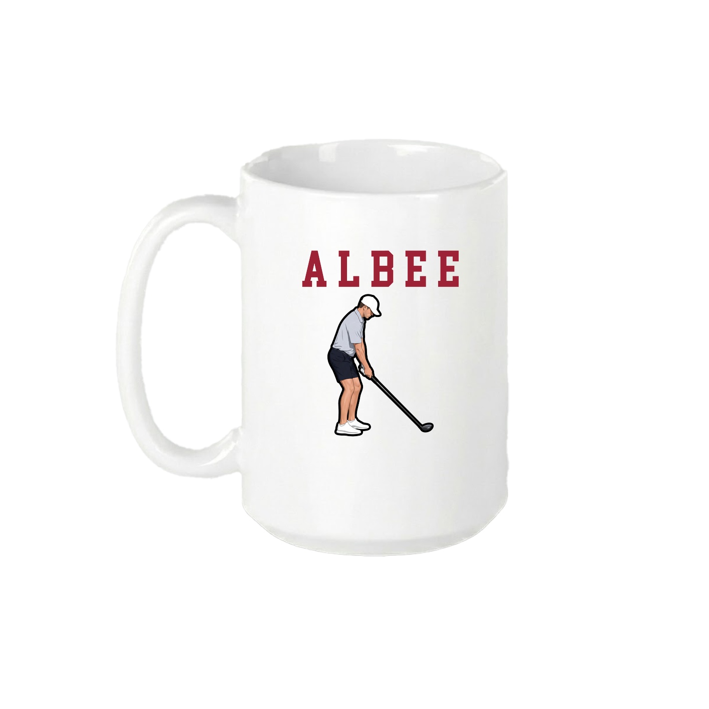 15oz Coffee Mug — Shirsey in White