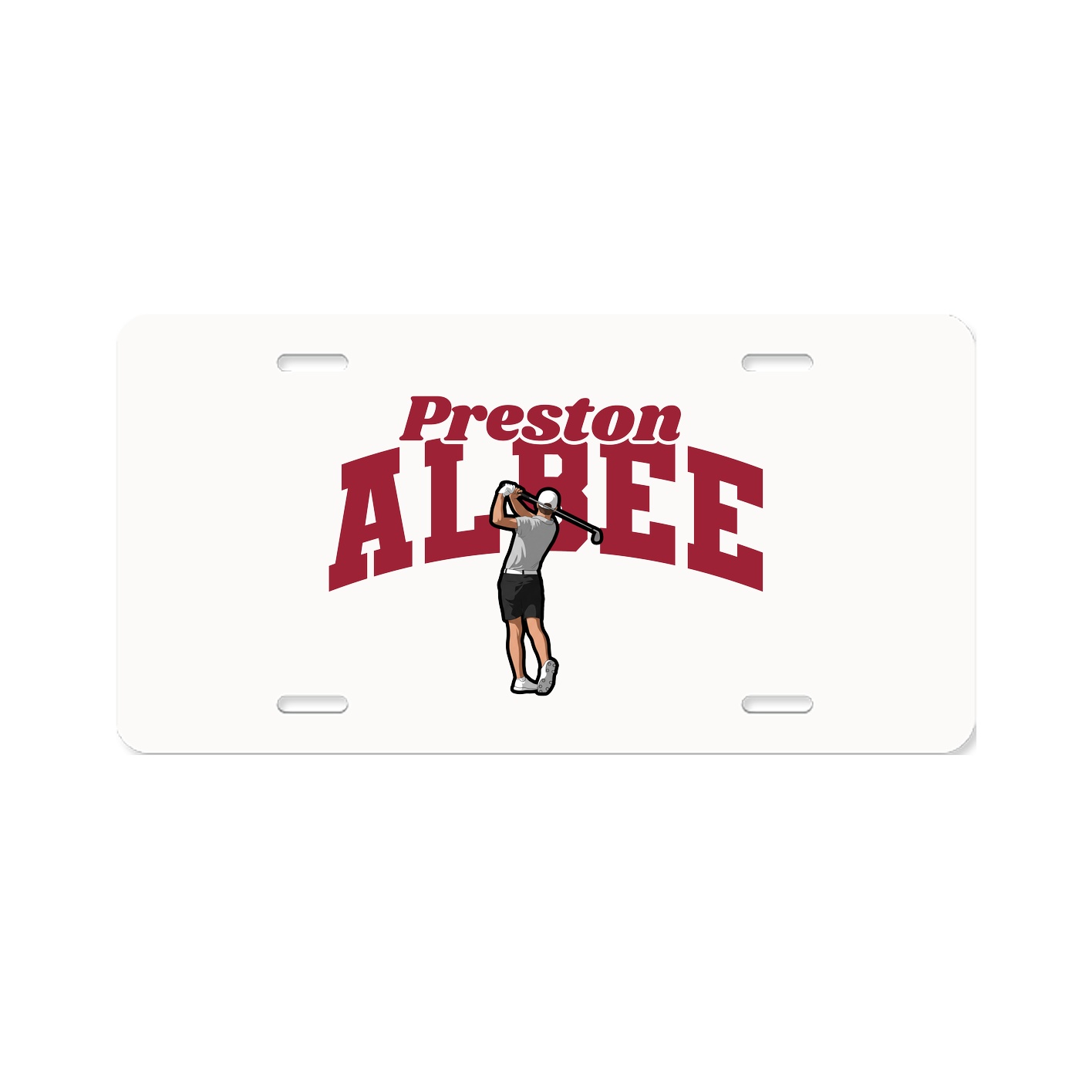 License Plate — Signature Arch in Classic
