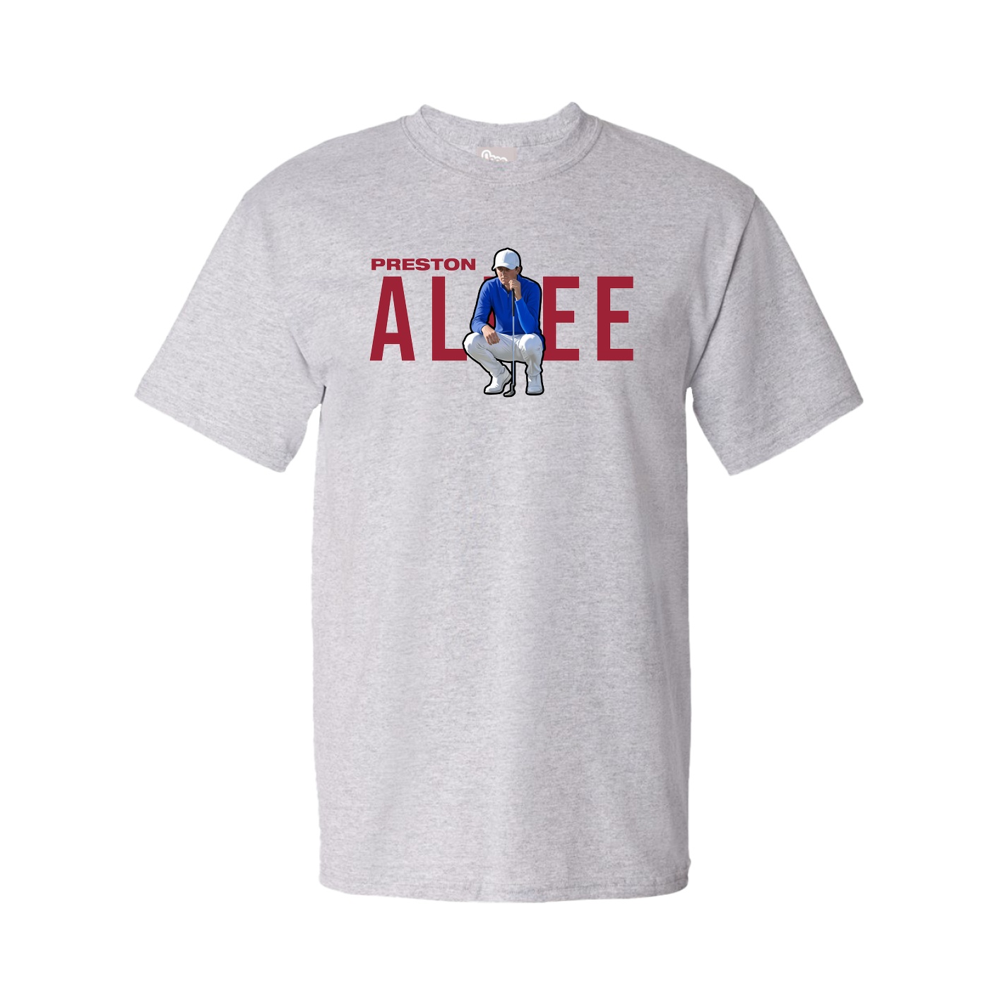 Youth Tee — Player Name in Grey