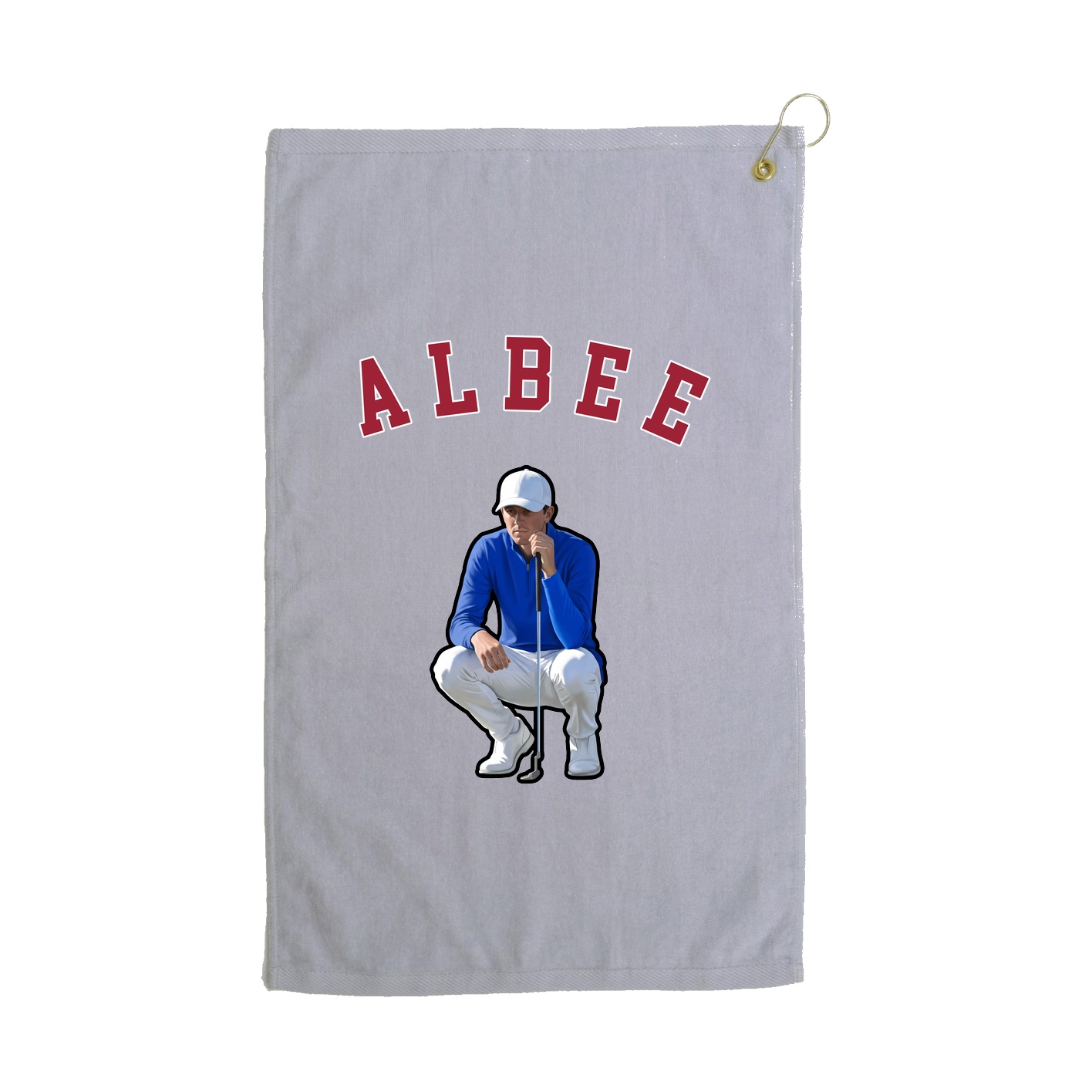 Golf Towel — Shirsey Arch in Grey
