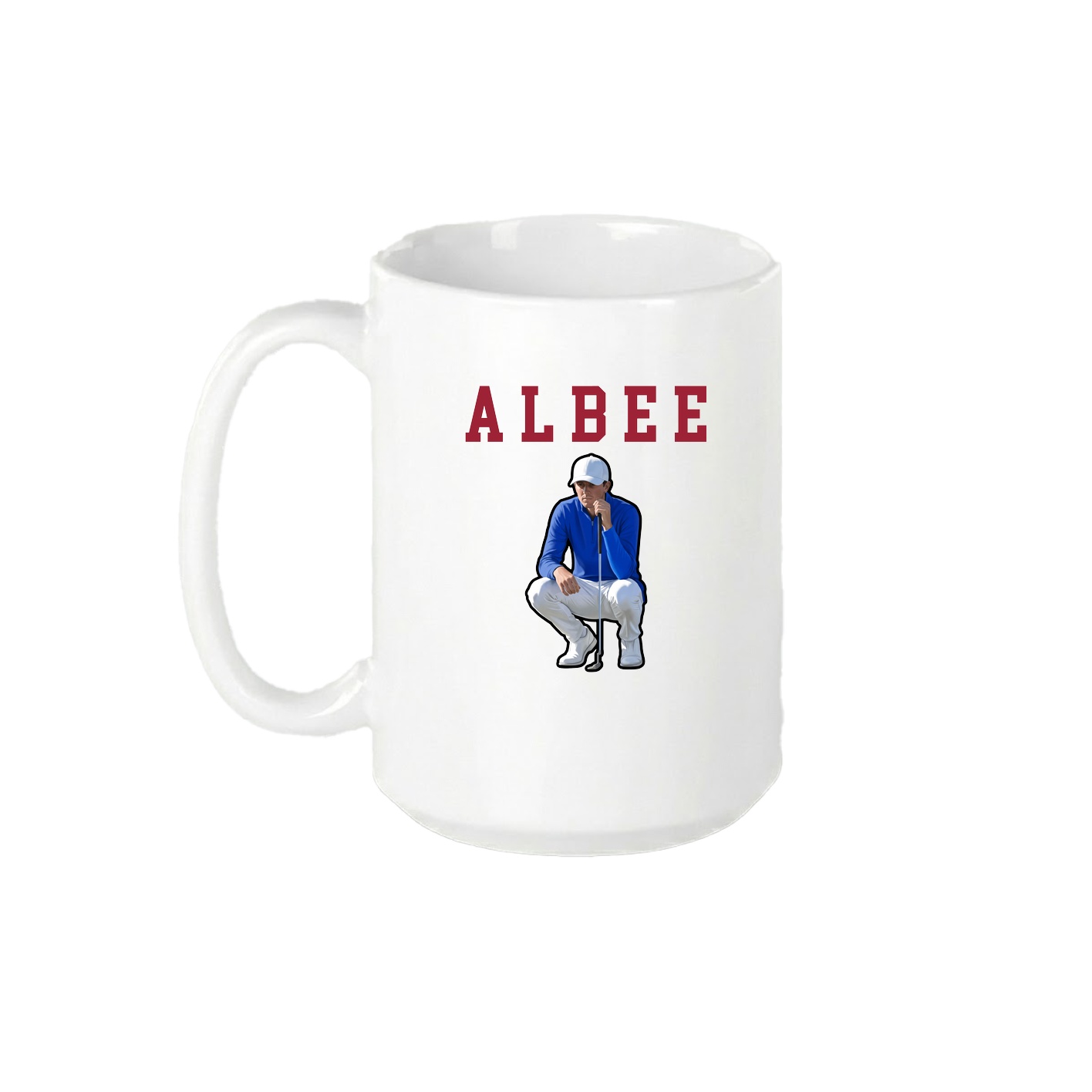 15oz Coffee Mug — Shirsey in White