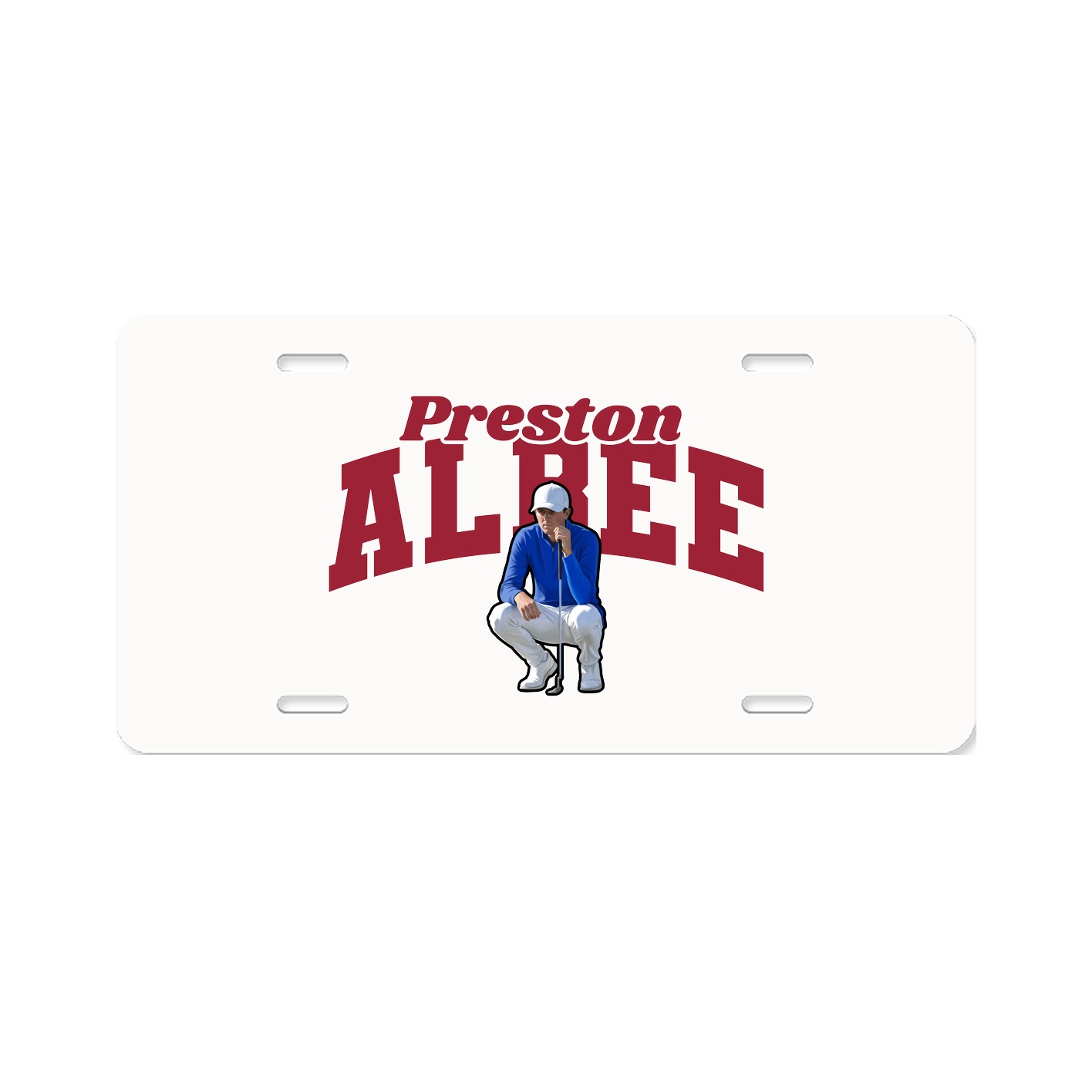 License Plate — Signature Arch in Classic