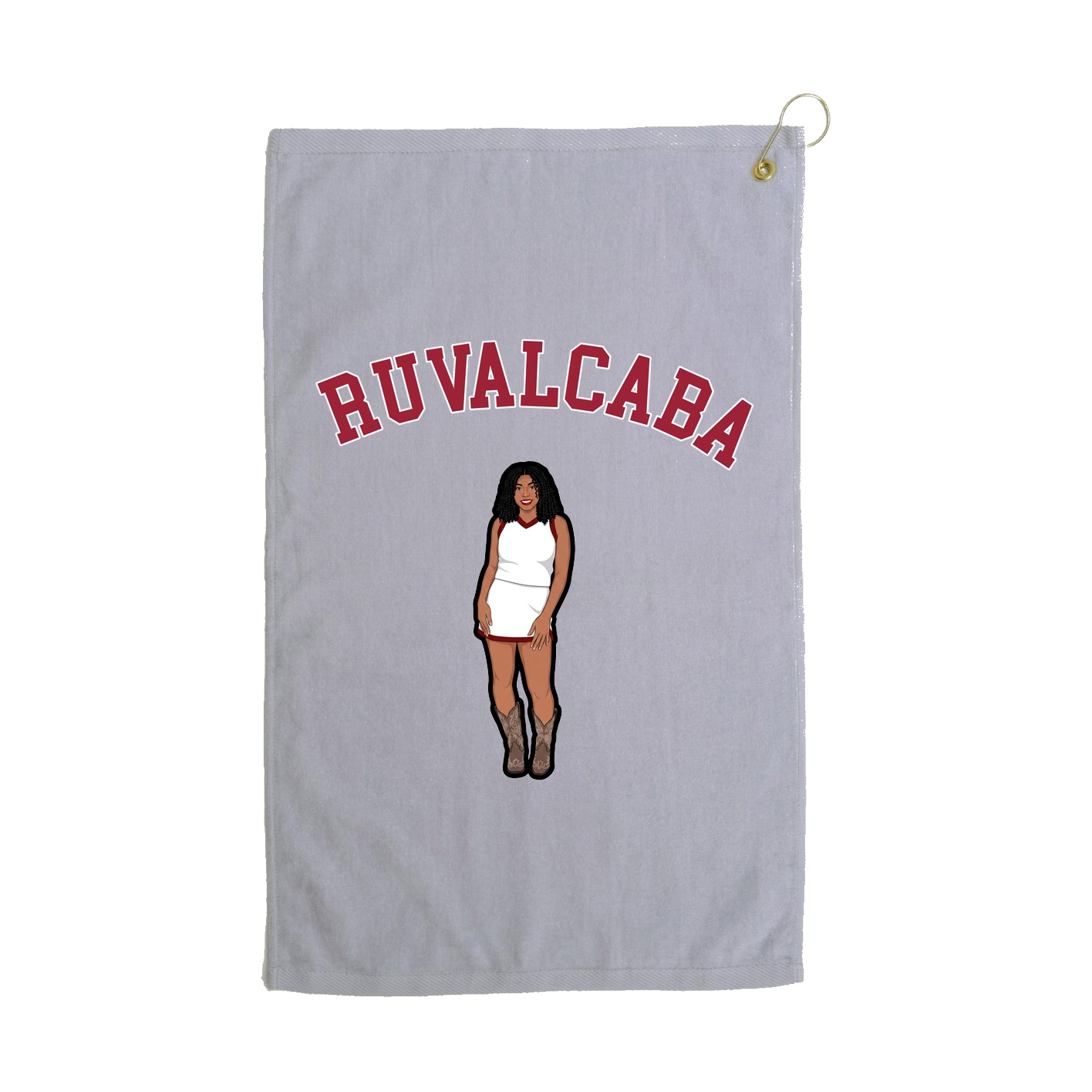 Golf Towel — Shirsey Arch in Grey