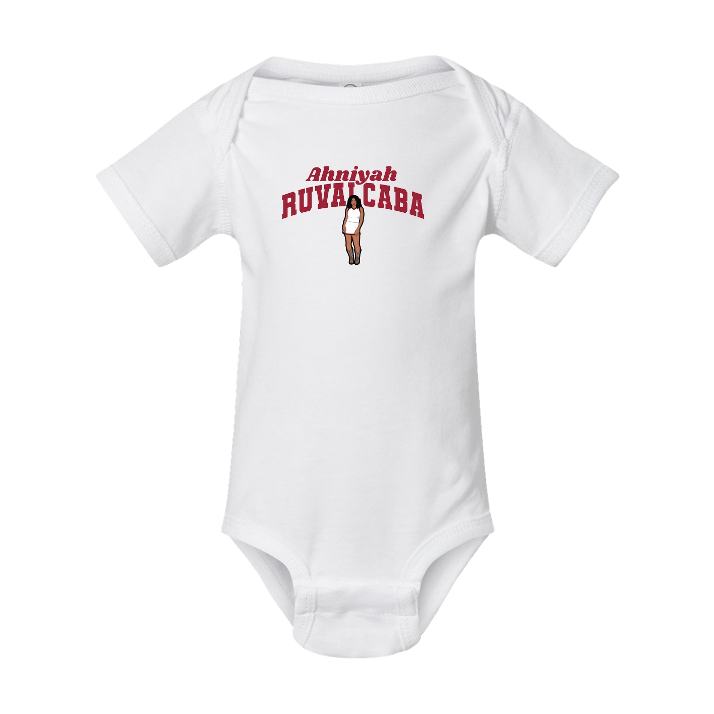 Baby Onesie — Signature Arch in White