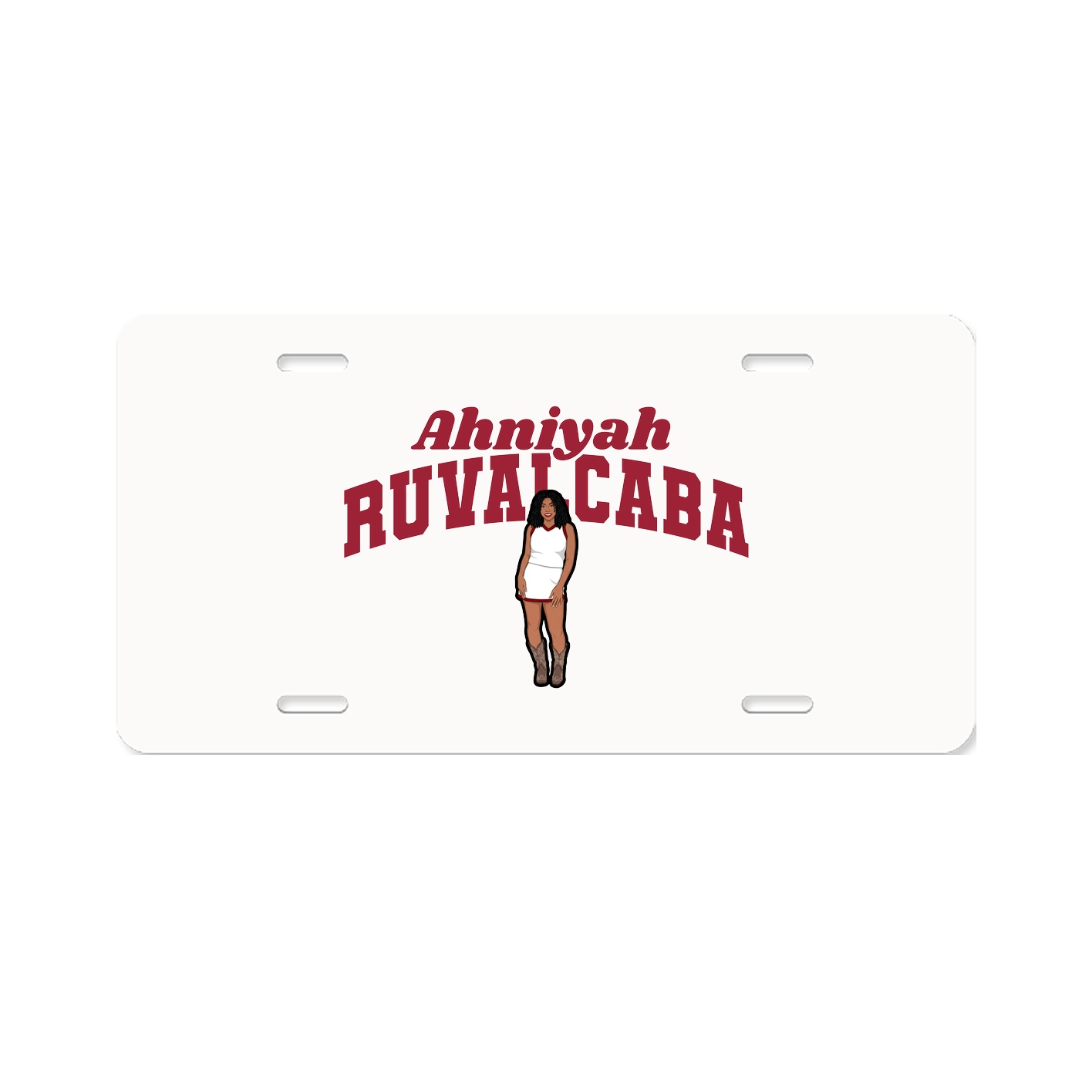 License Plate — Signature Arch in Classic