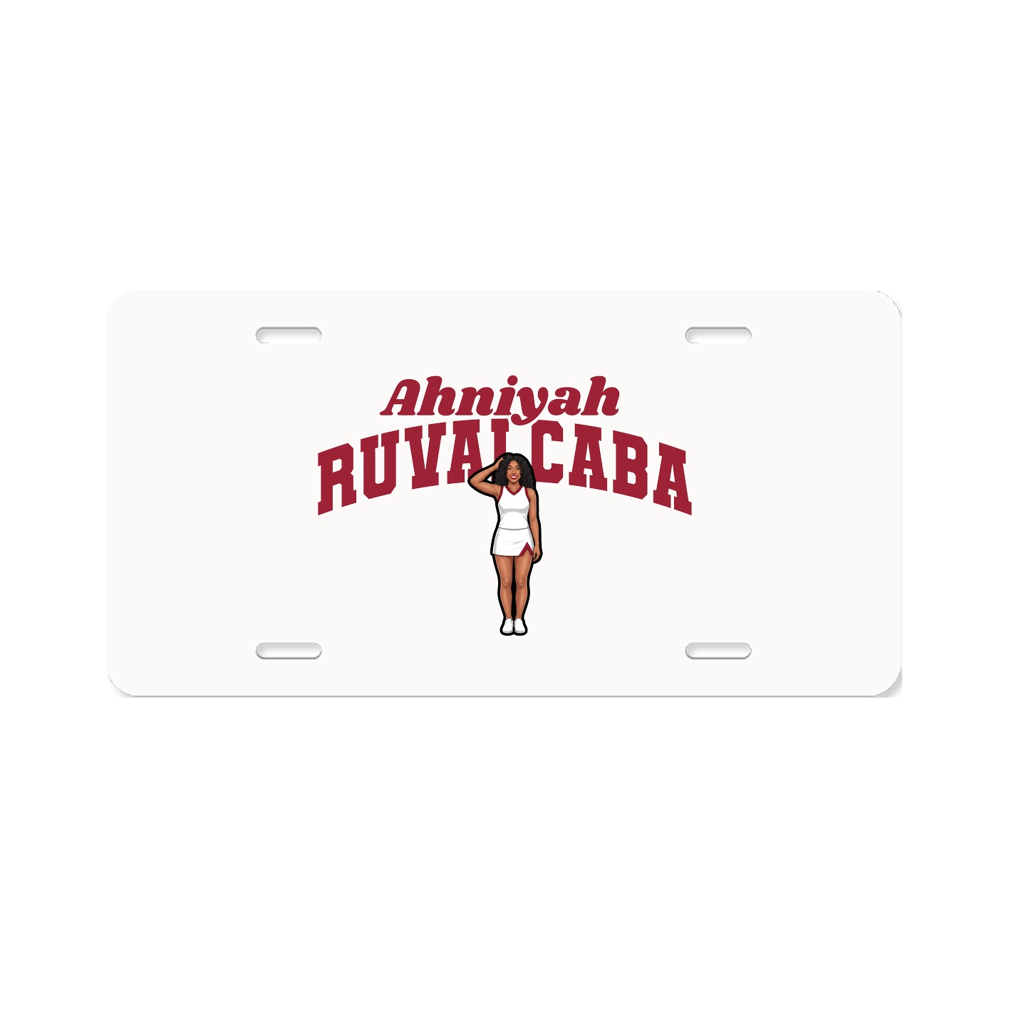License Plate — Signature Arch in Classic
