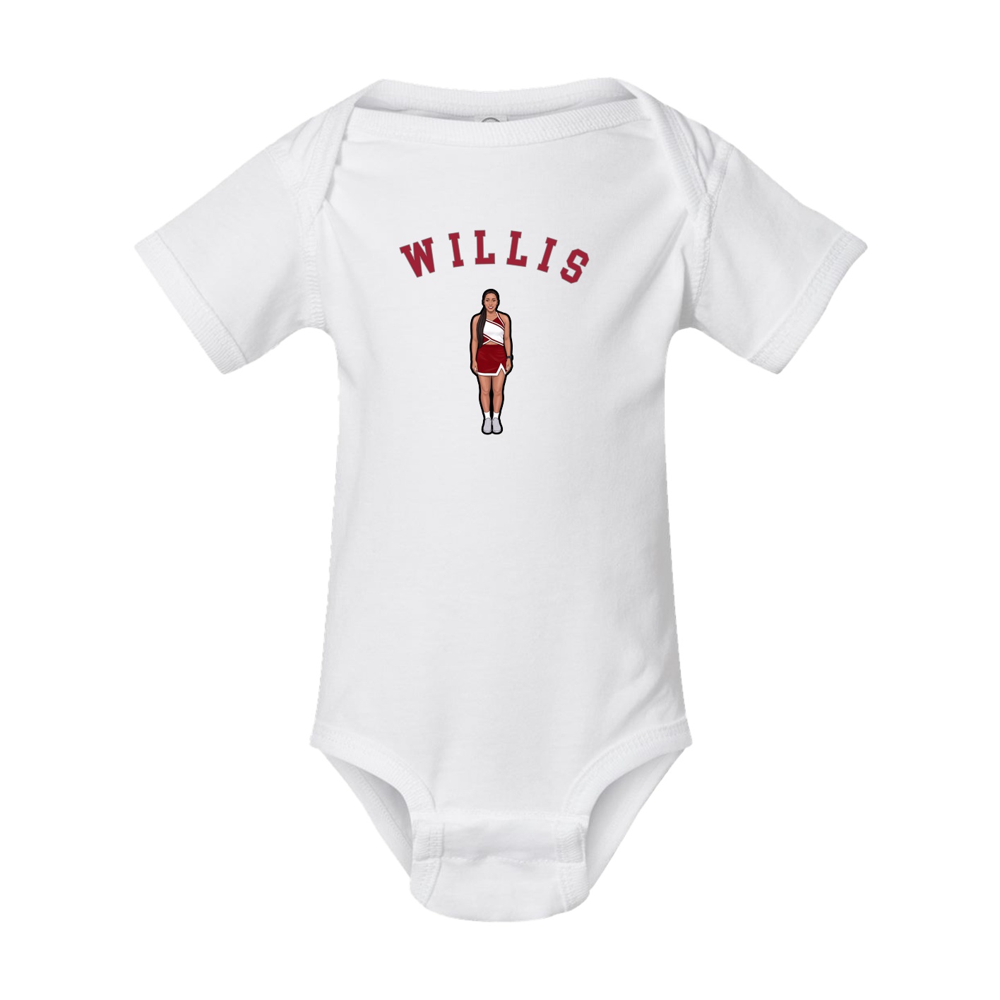 Baby Onesie — Shirsey Arch in White