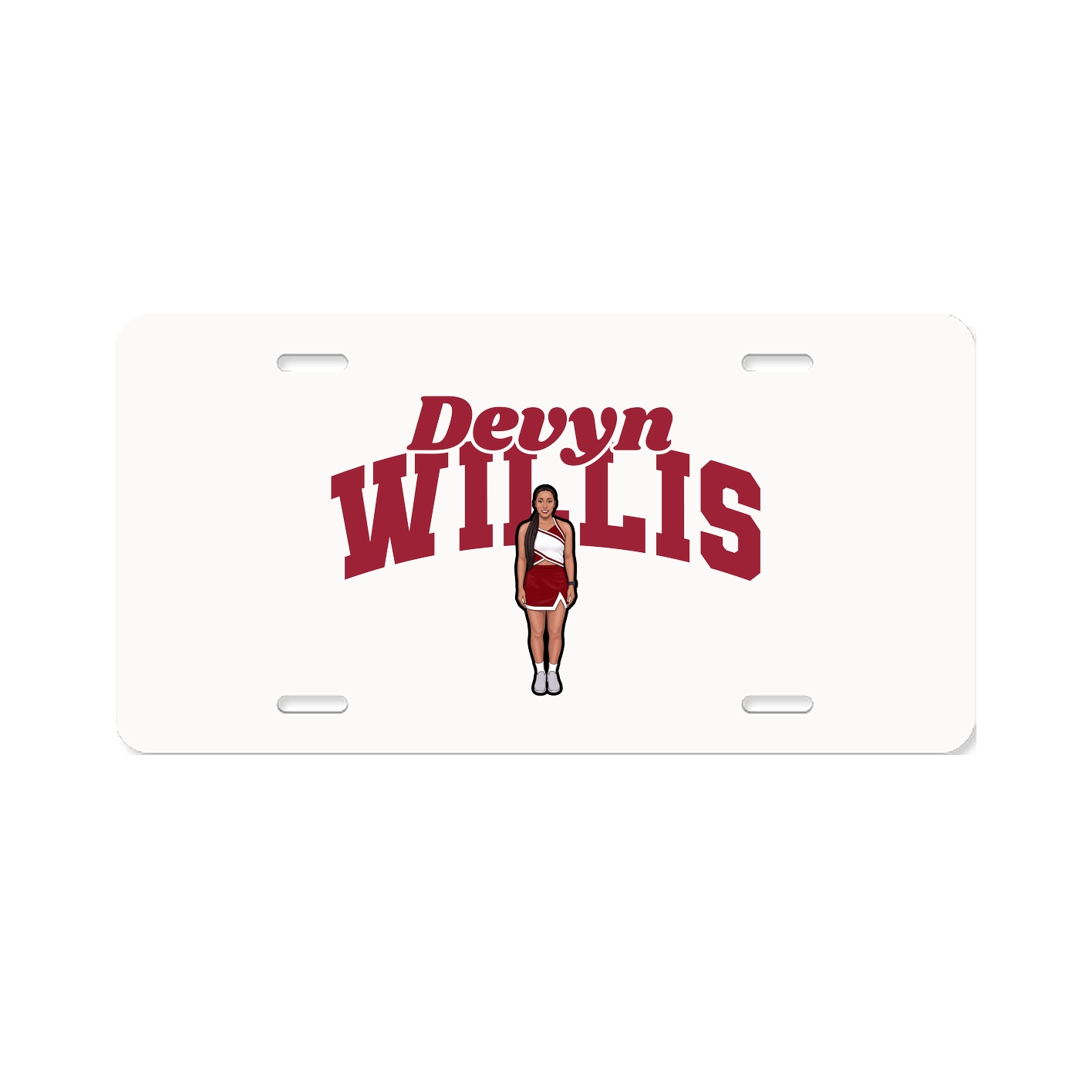 License Plate — Signature Arch in Classic