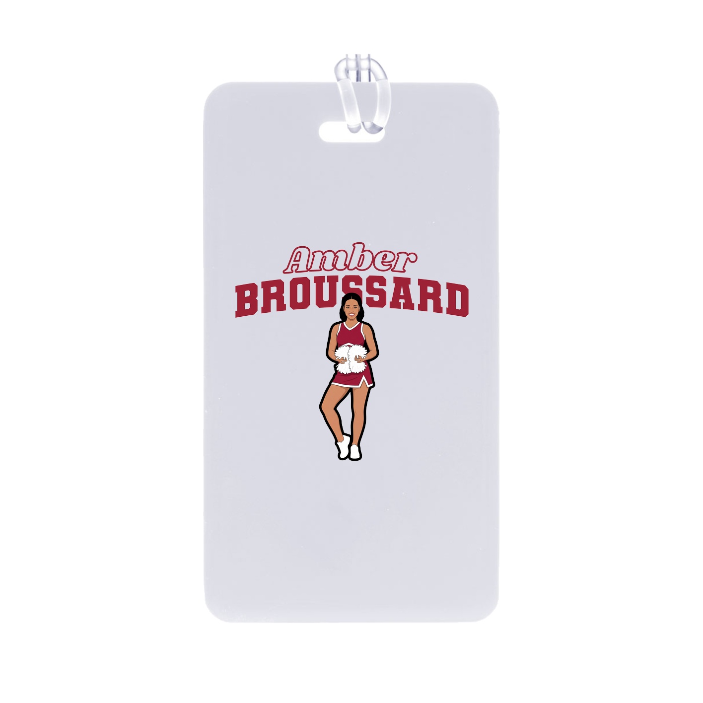 Bag Tag — Name Arch in Classic