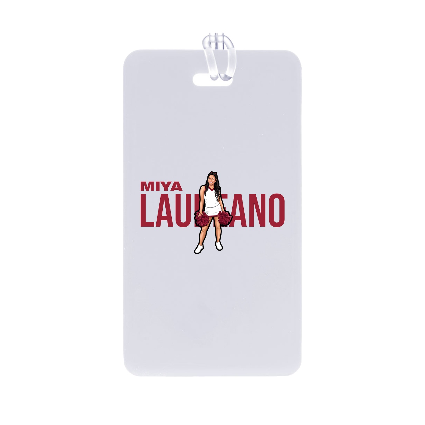 Bag Tag — Player Name in Classic