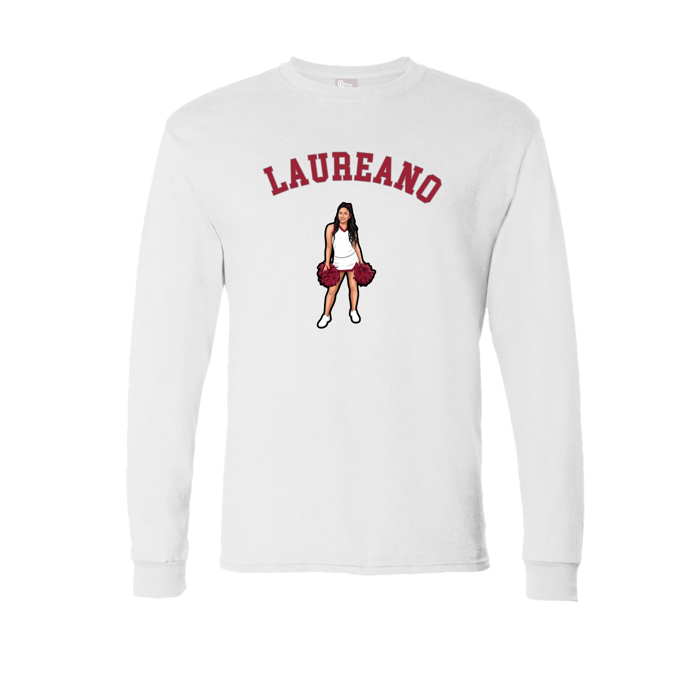 Long Sleeve Tee — Shirsey Arch in White