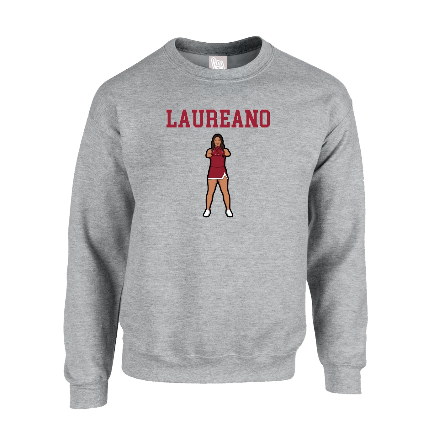 Fleece Crew — Shirsey in Grey