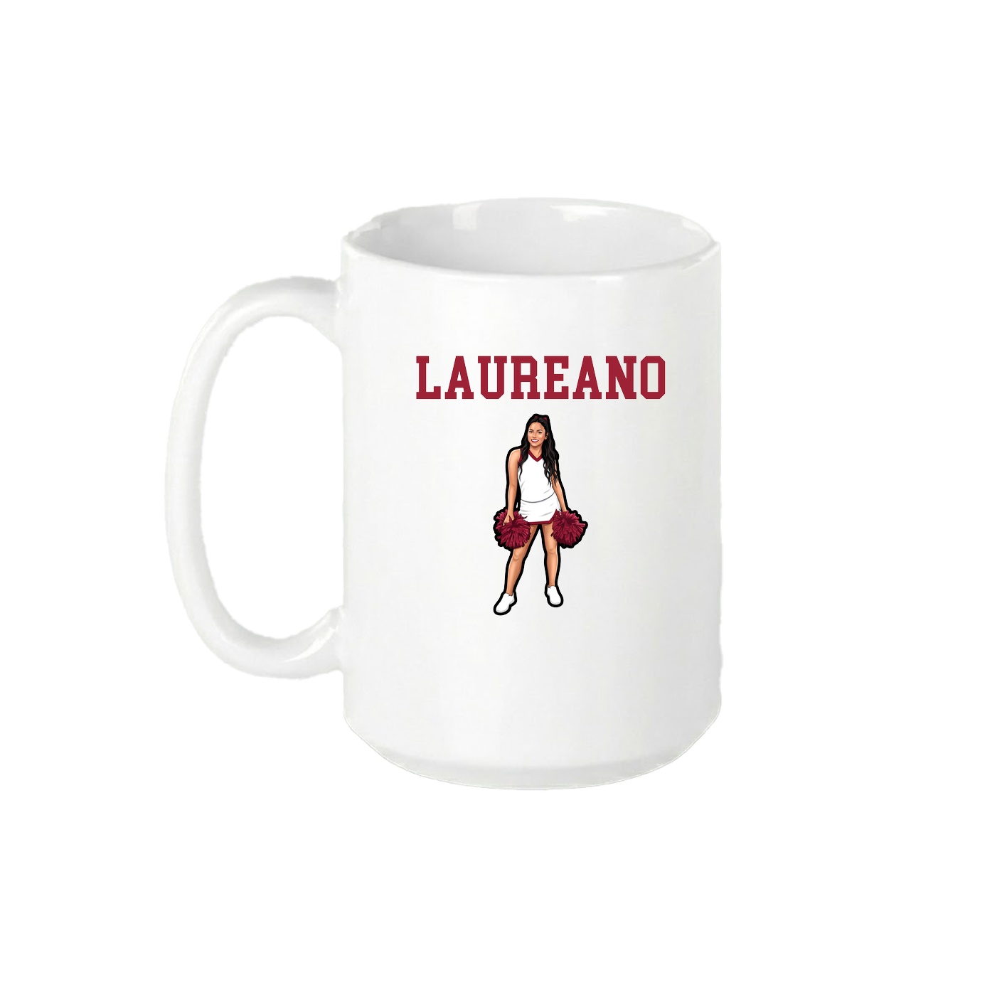 15oz Coffee Mug — Shirsey in White