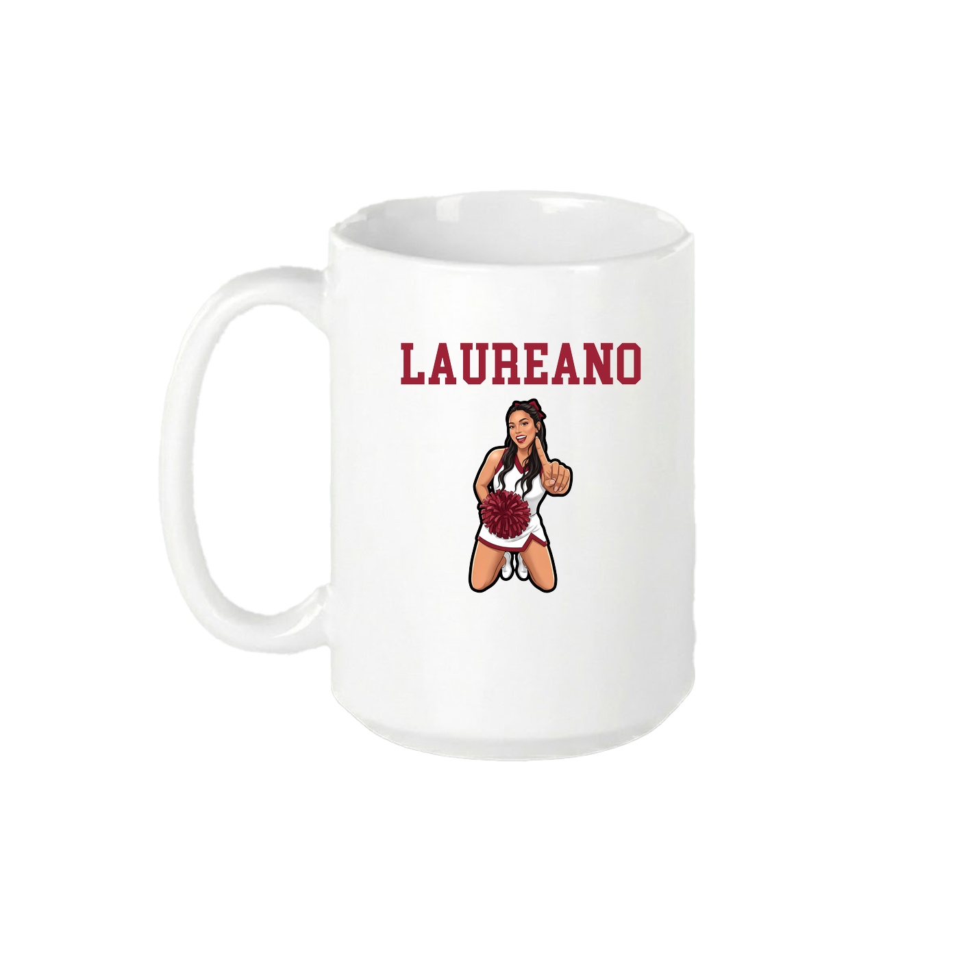 15oz Coffee Mug — Shirsey in White