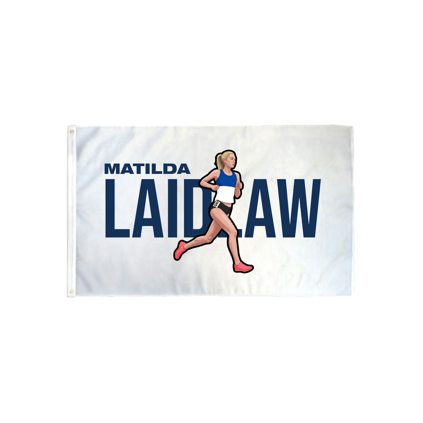 3x5 Flag — Player Name in Classic