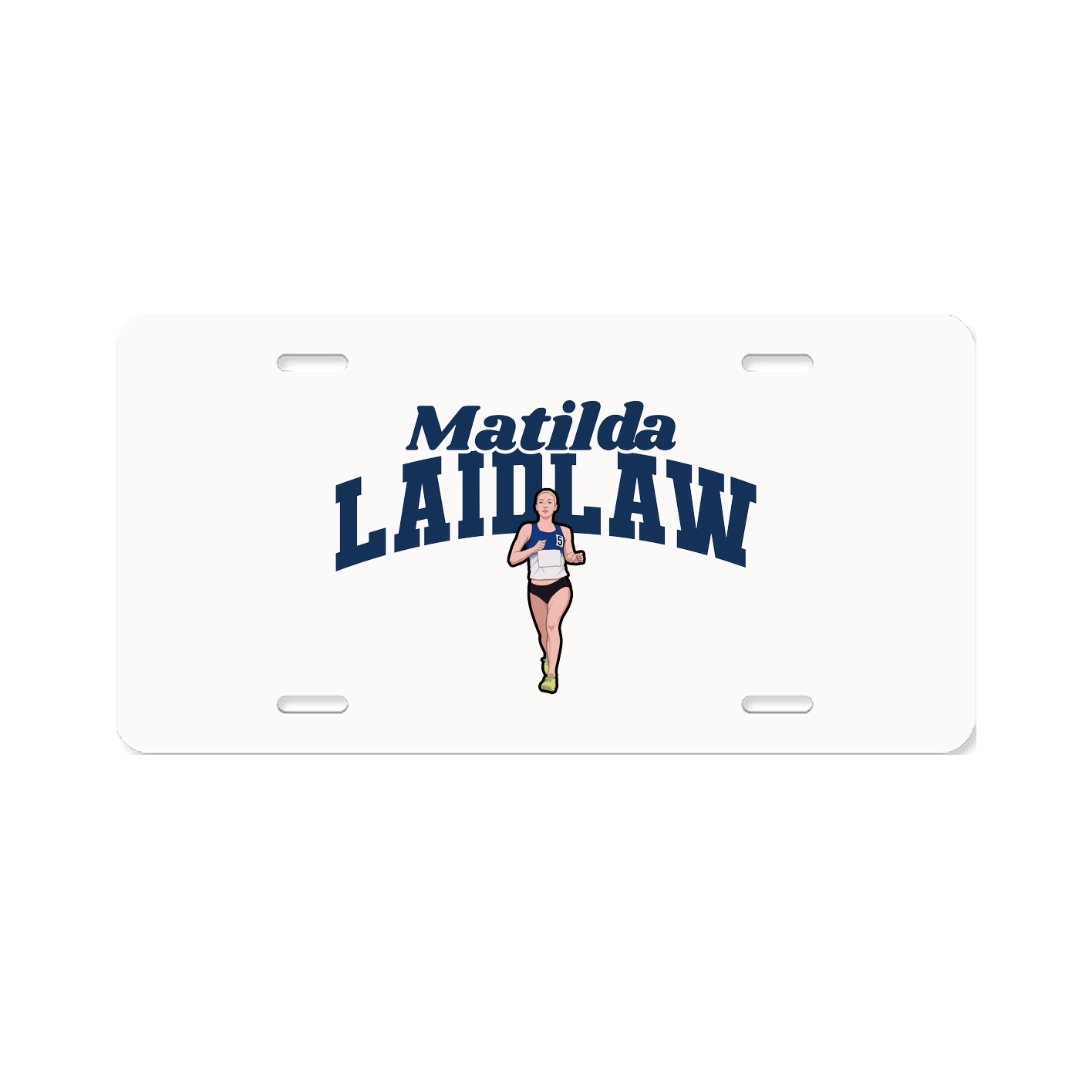 License Plate — Signature Arch in Classic