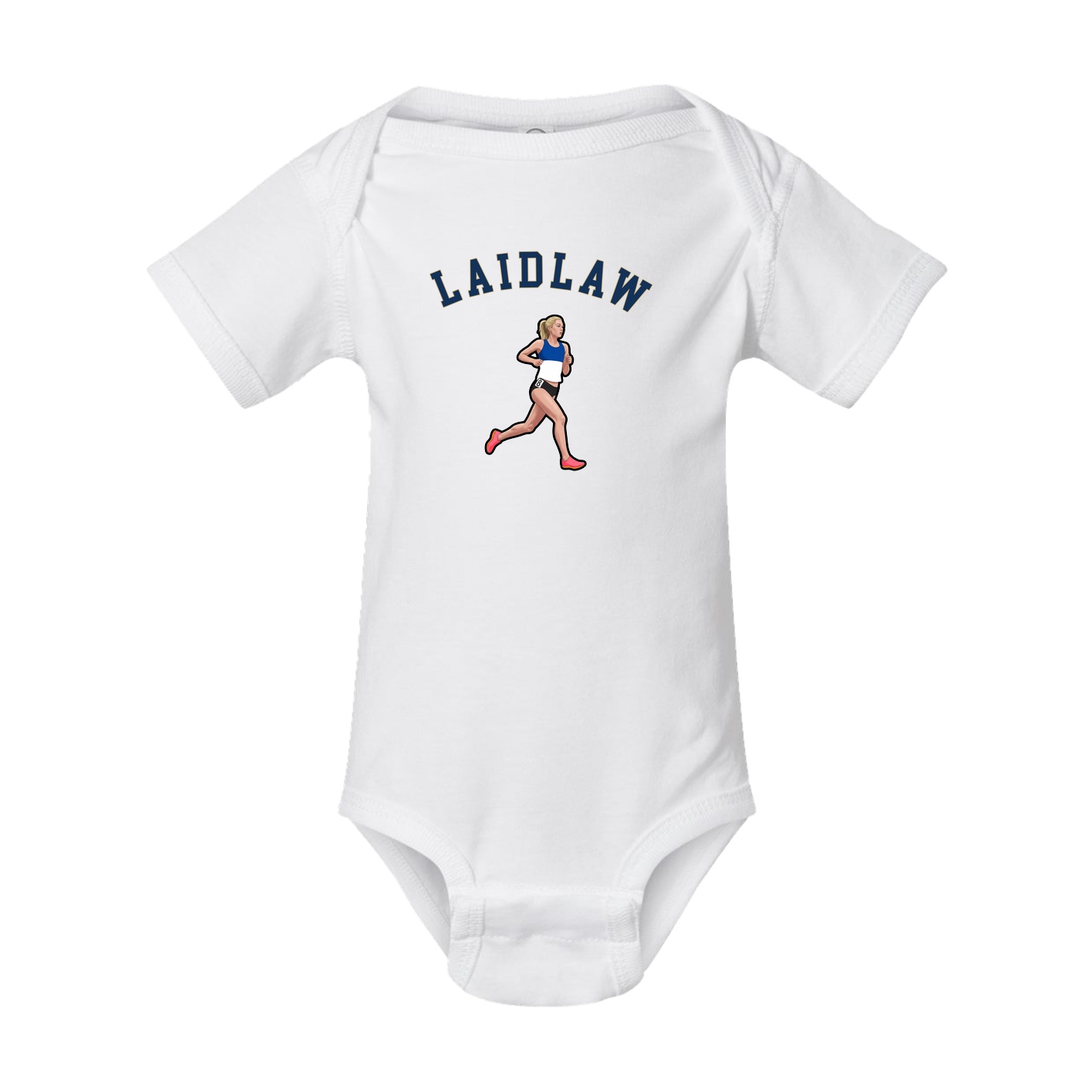 Baby Onesie — Shirsey Arch in White