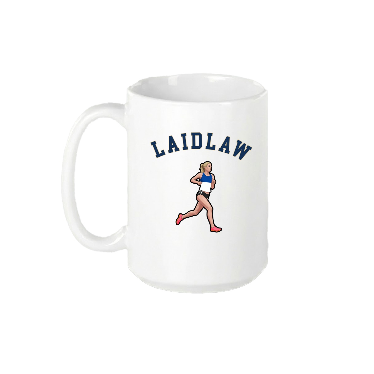 15oz Coffee Mug — Shirsey Arch in White