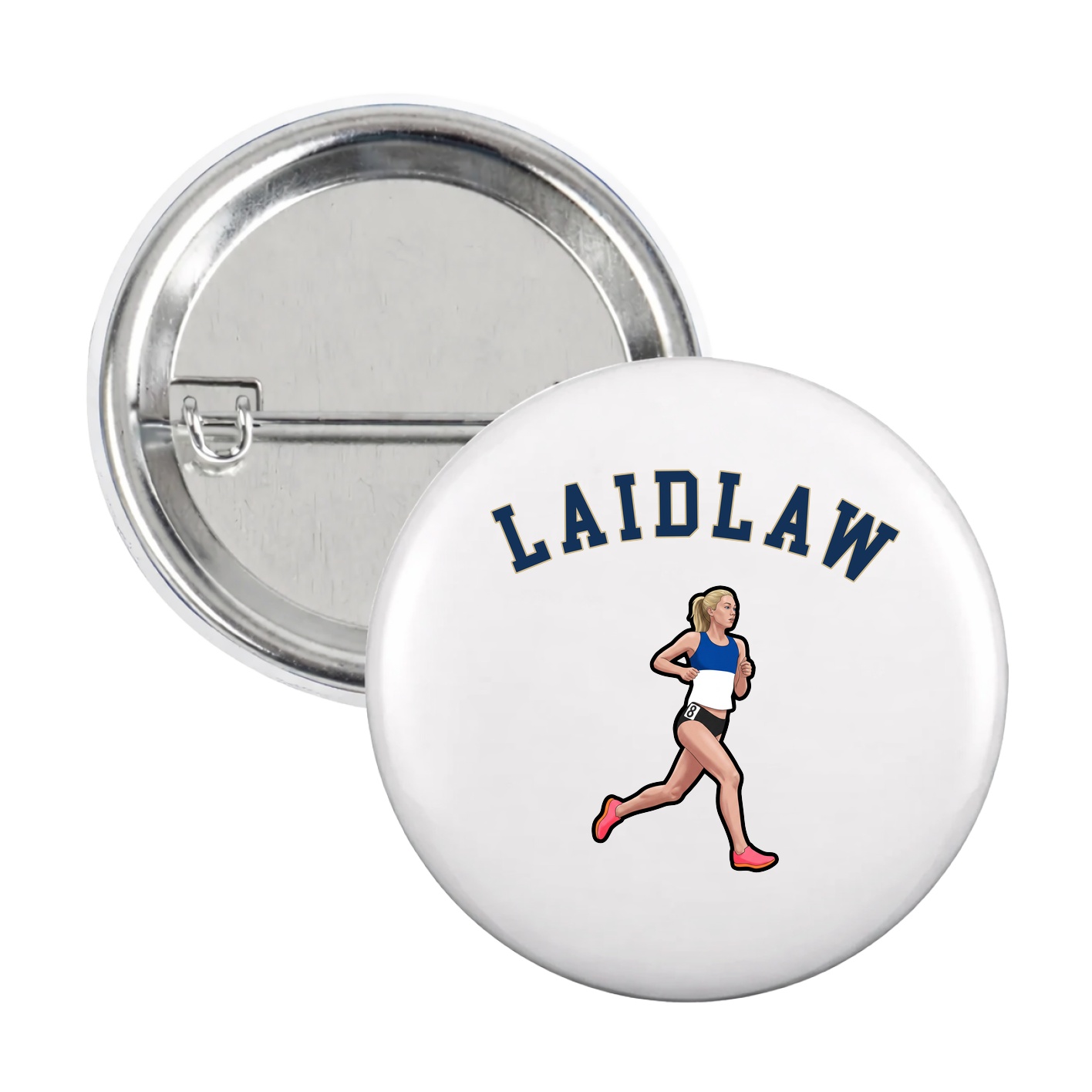 Game Day Button — Shirsey Arch in White
