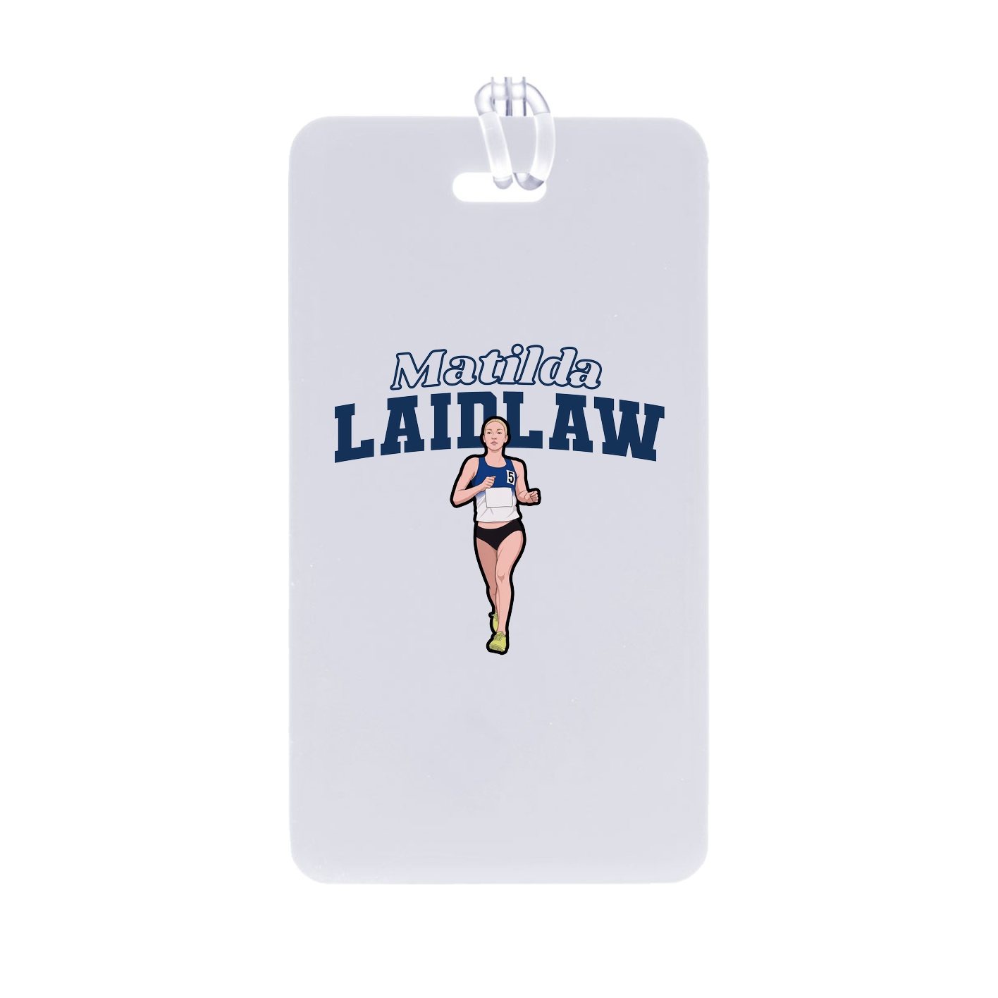 Bag Tag — Name Arch in Classic