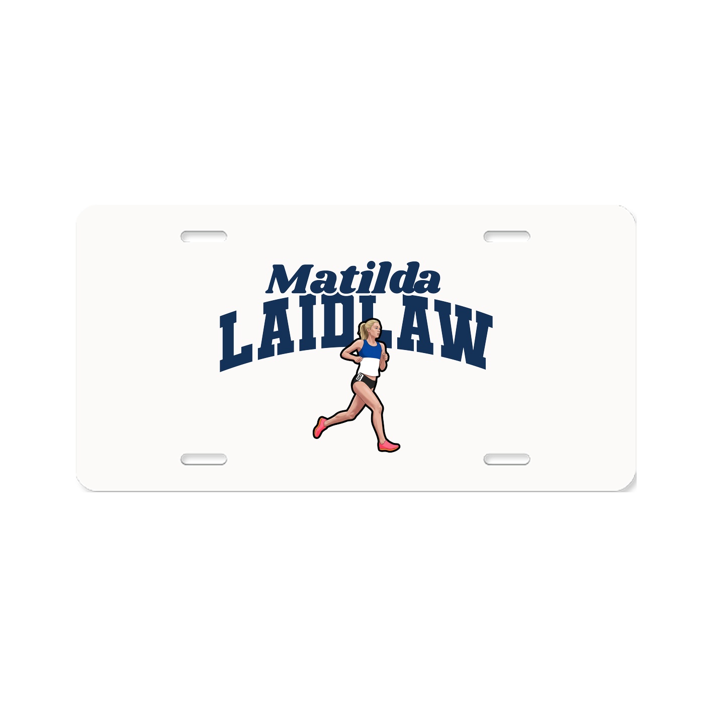 License Plate — Signature Arch in Classic