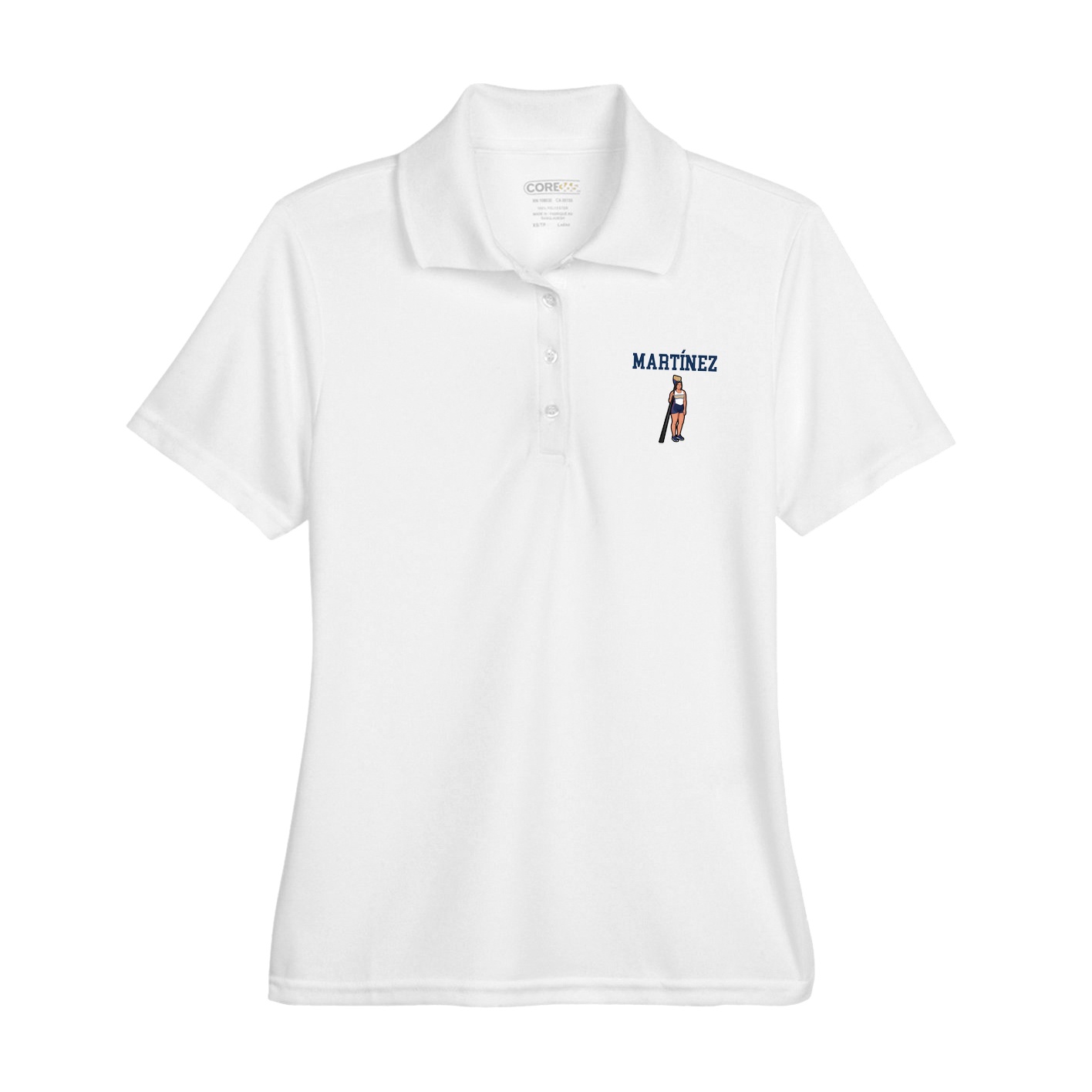Womens Performance Polo — Shirsey in White