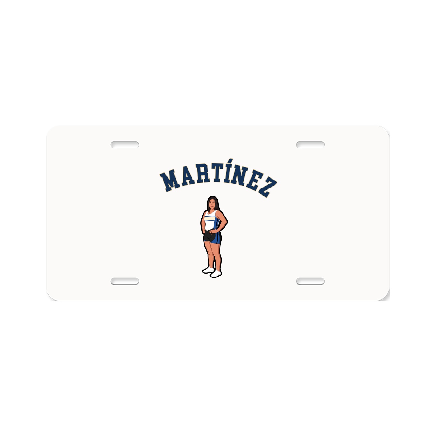 License Plate — Shirsey Arch in Classic