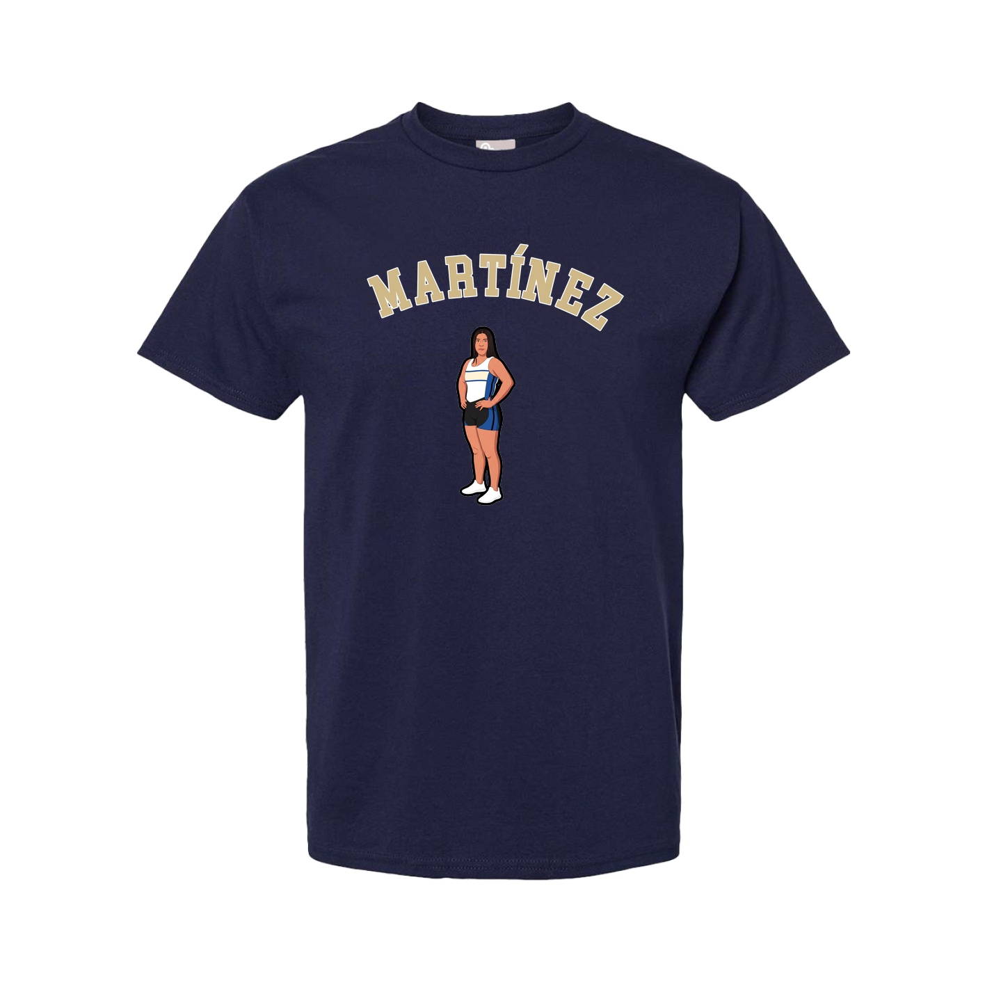 Youth Tee — Shirsey Arch in Navy