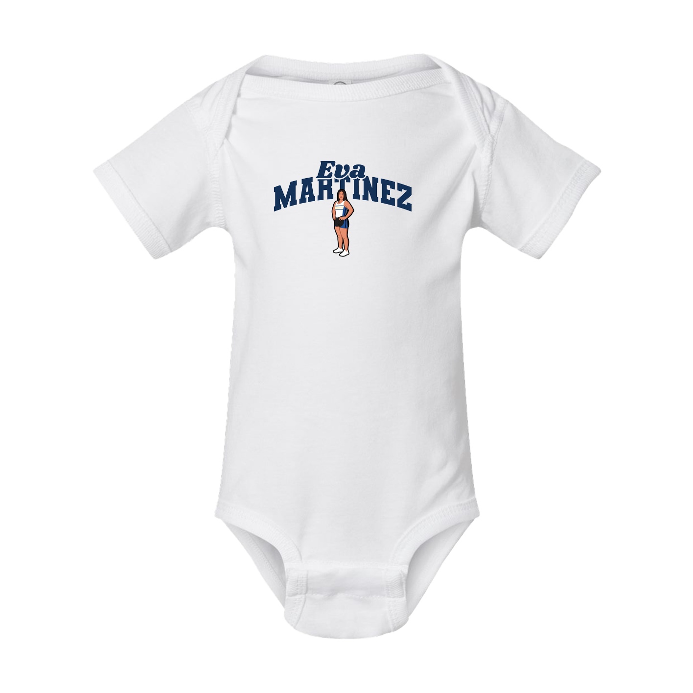 Baby Onesie — Signature Arch in White