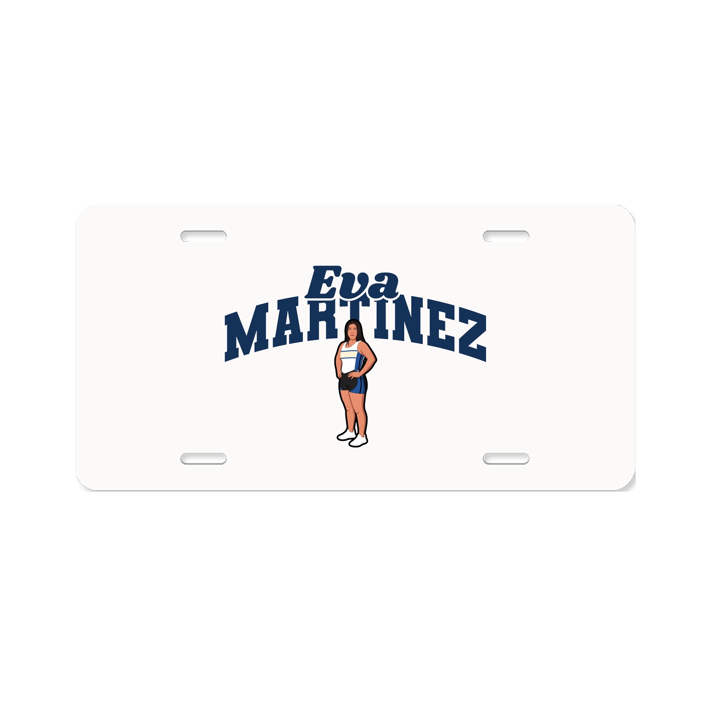 License Plate — Signature Arch in Classic