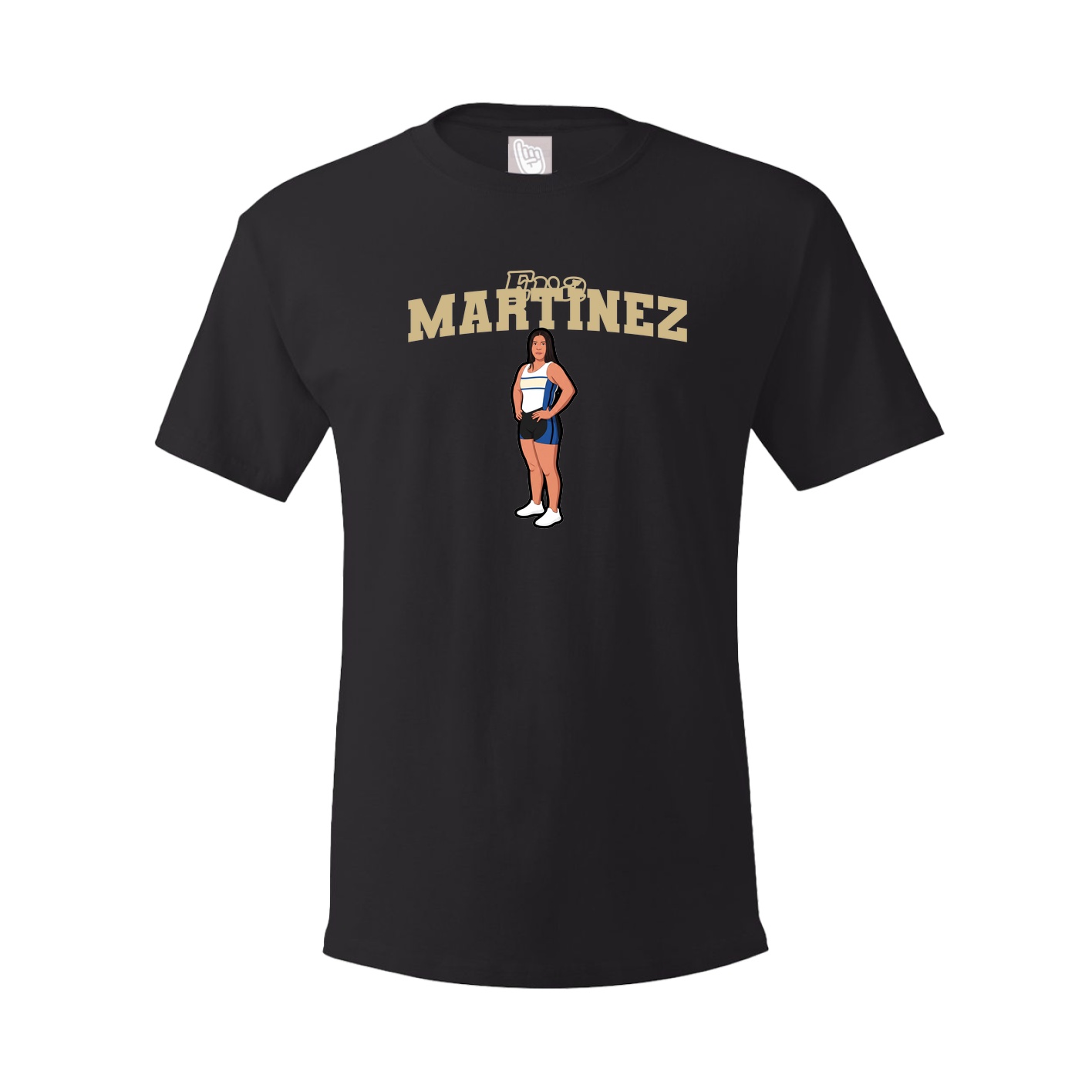 Tee — Name Arch in Black