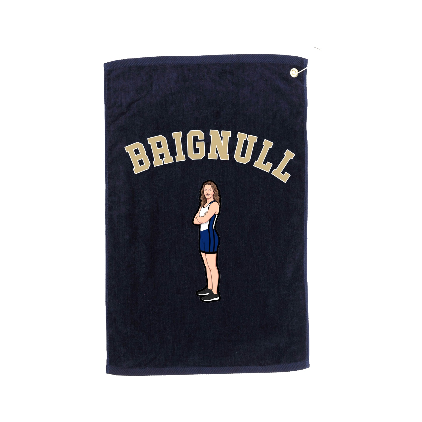 Golf Towel — Shirsey Arch in Navy