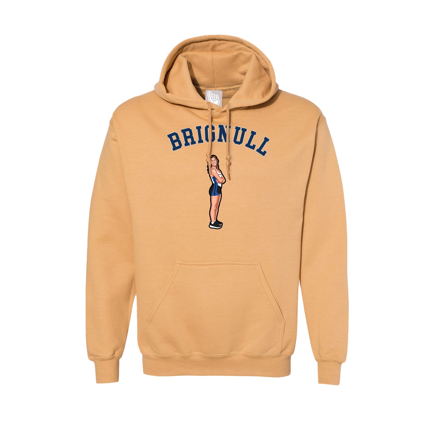 Hoodie — Shirsey Arch in Vegas Gold