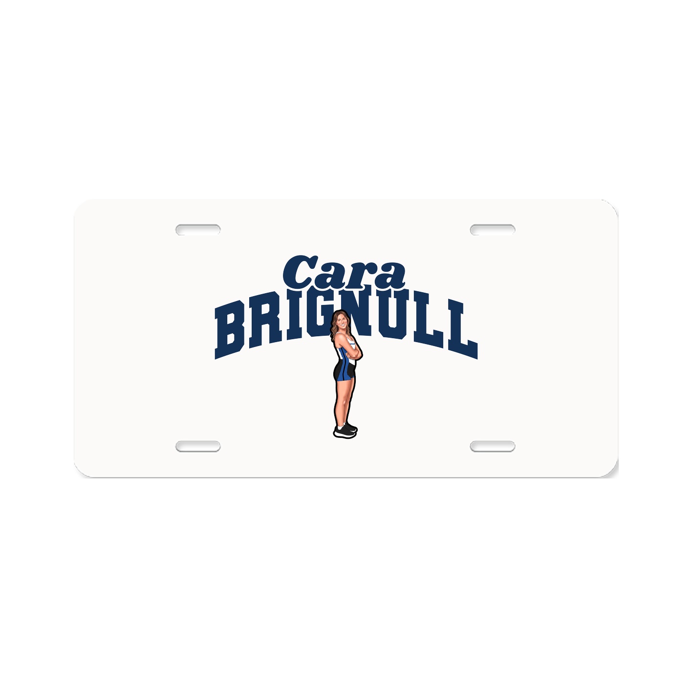 License Plate — Signature Arch in Classic